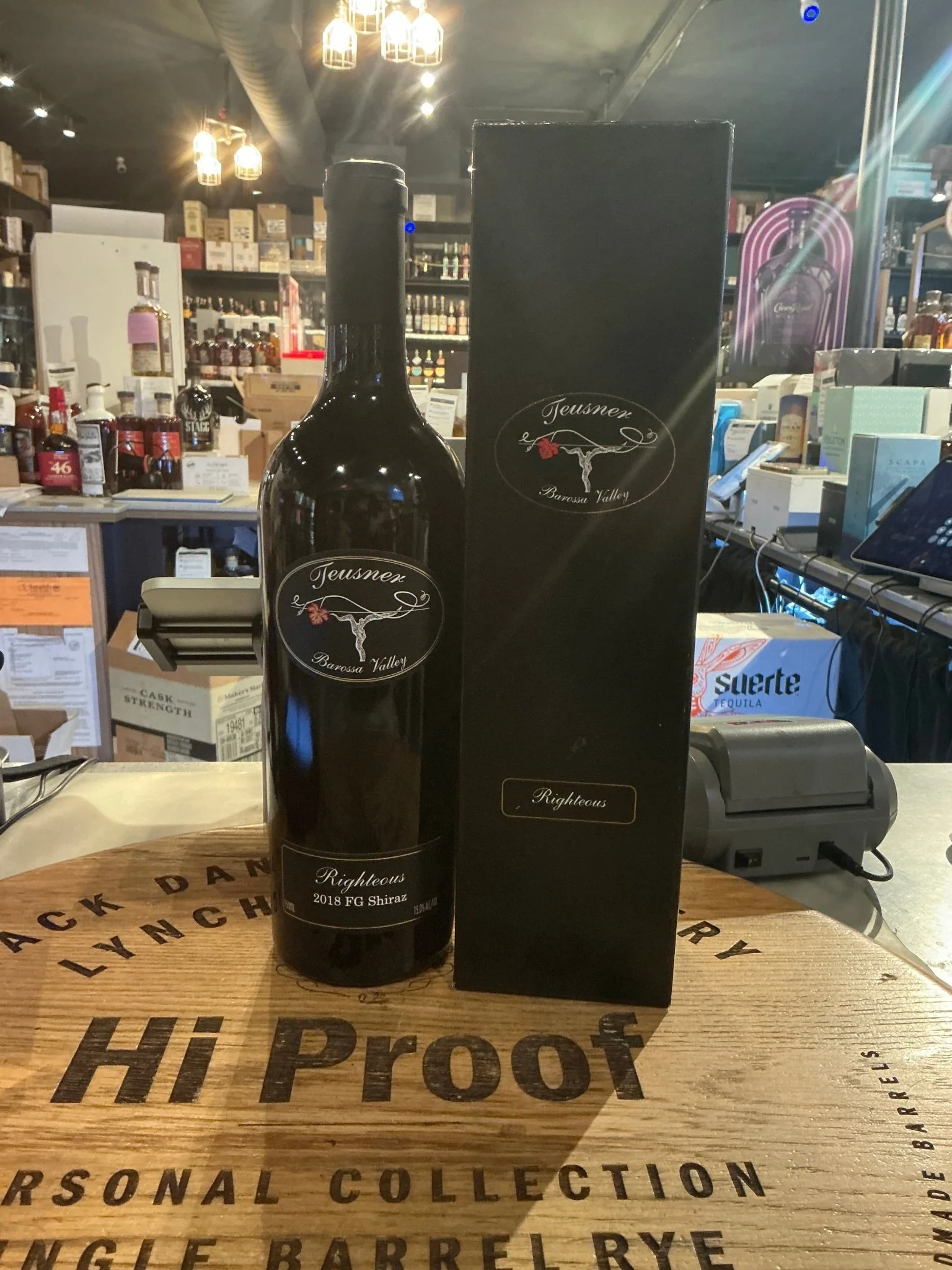 2018 Teusner Righteous Series Barossa Valley Shiraz 750ml