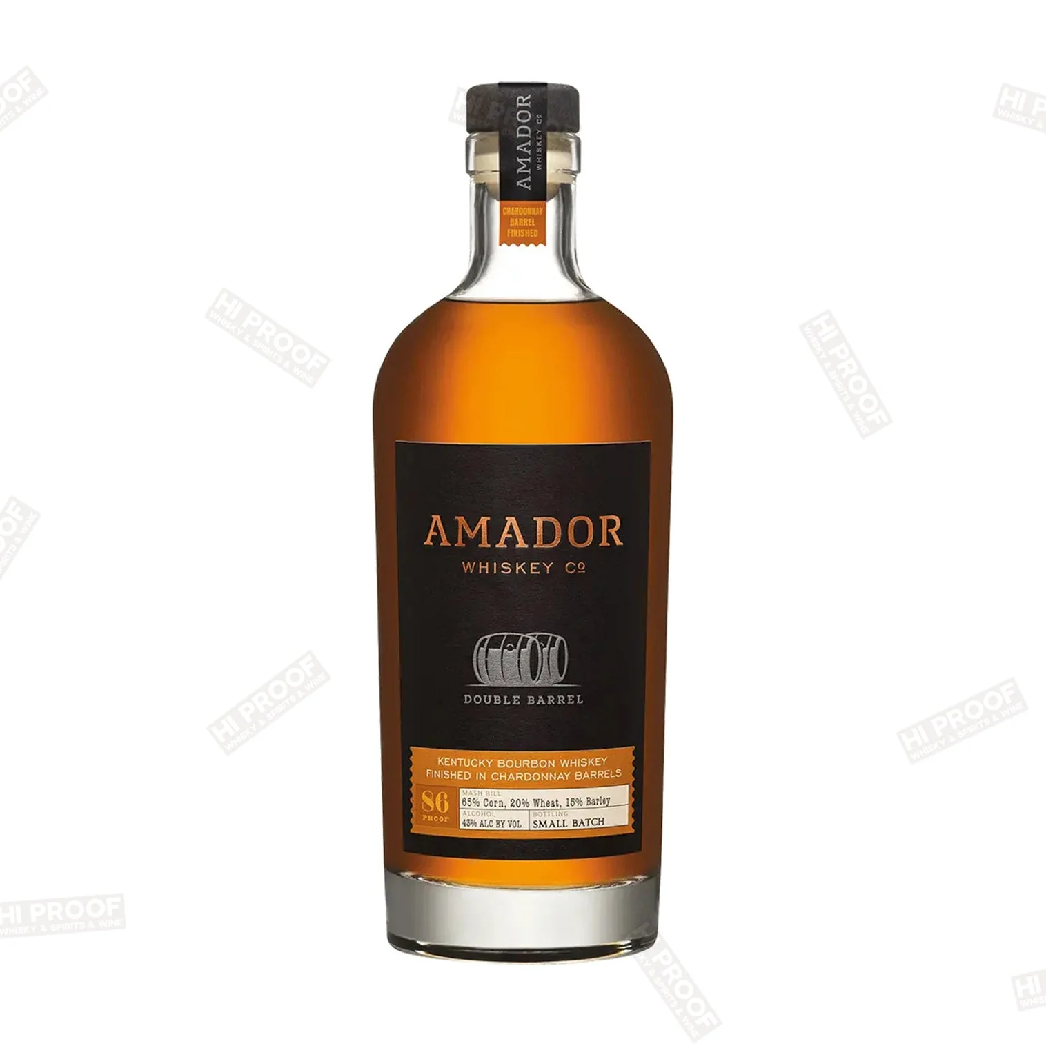 Amador Double Barrel Bourbon Finished in Chardonnay Barrel 750 ml