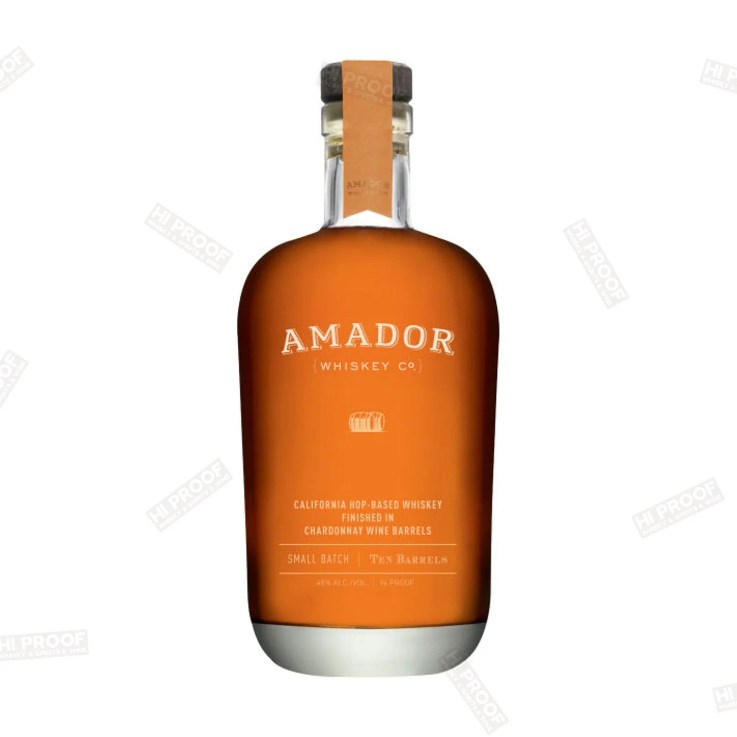 Amador Ten Barrels California Hop-based Whiskey 750ml