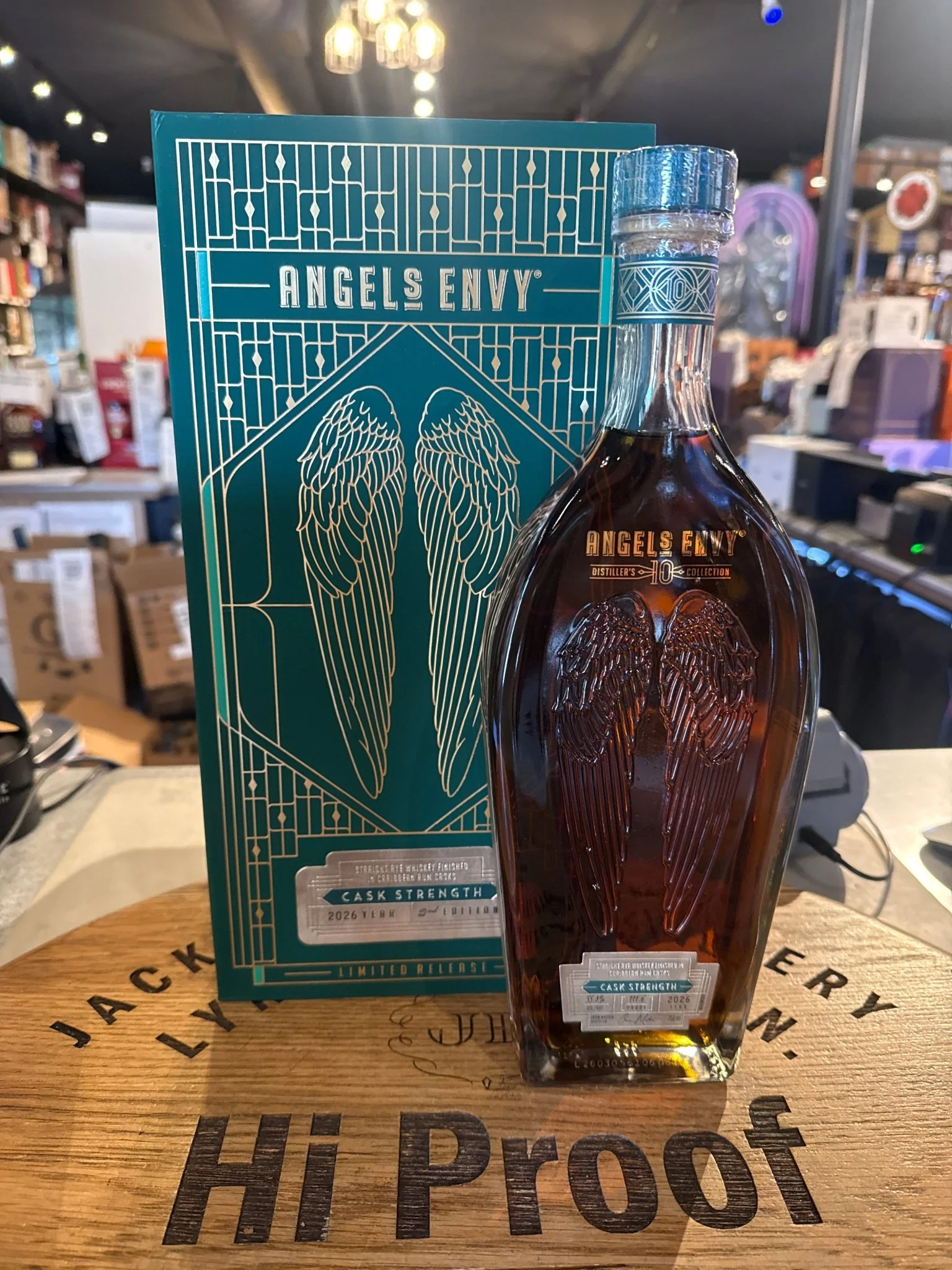Angel's Envy Rye 10 Year Cask Strength 111.6 Proof 750ml