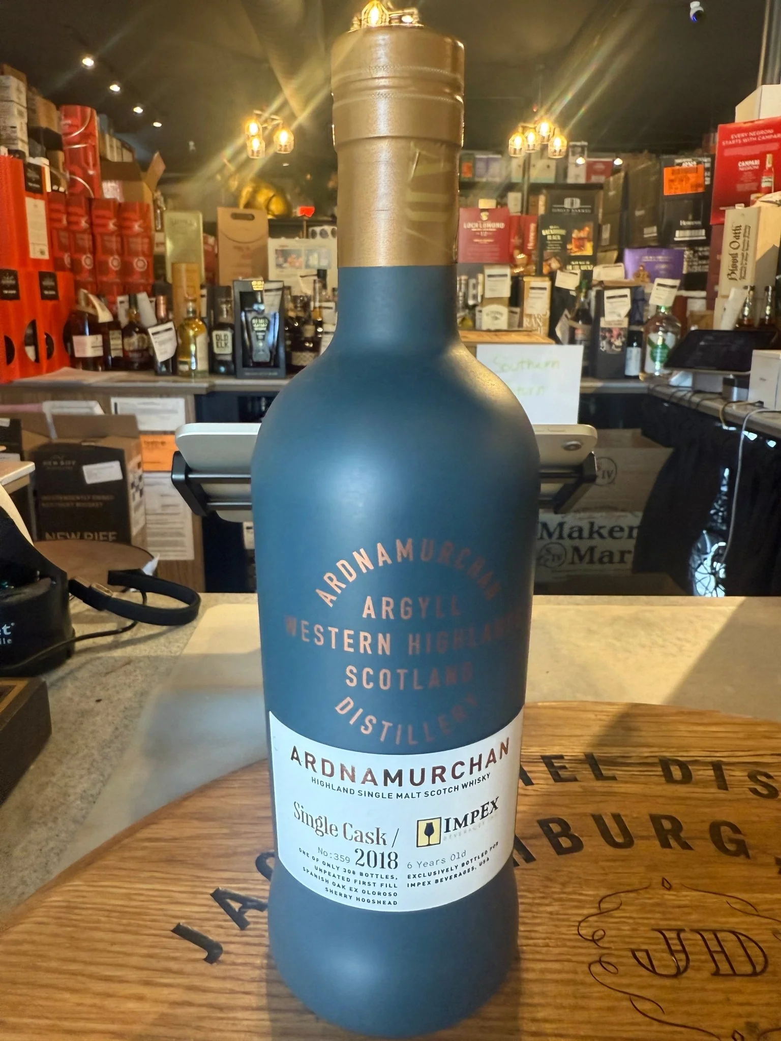 Ardnamurchan Single Cask 359 Unpeated Olosoro Sherry Cask 700ml