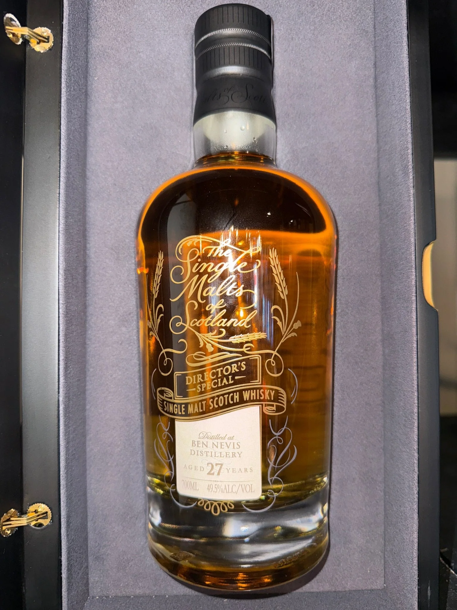 The Single Malts of Scotland - Ben Nevis - 1996 Vintage Bottlers Single Cask 27 Year Old Whisky 700ml