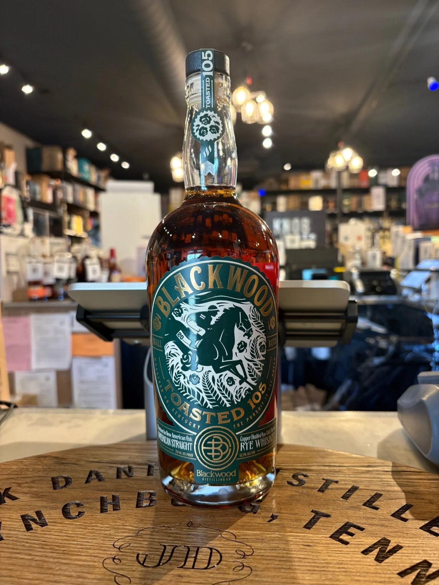 Blackwood Toasted Rye 105 Proof Whisky 750ml