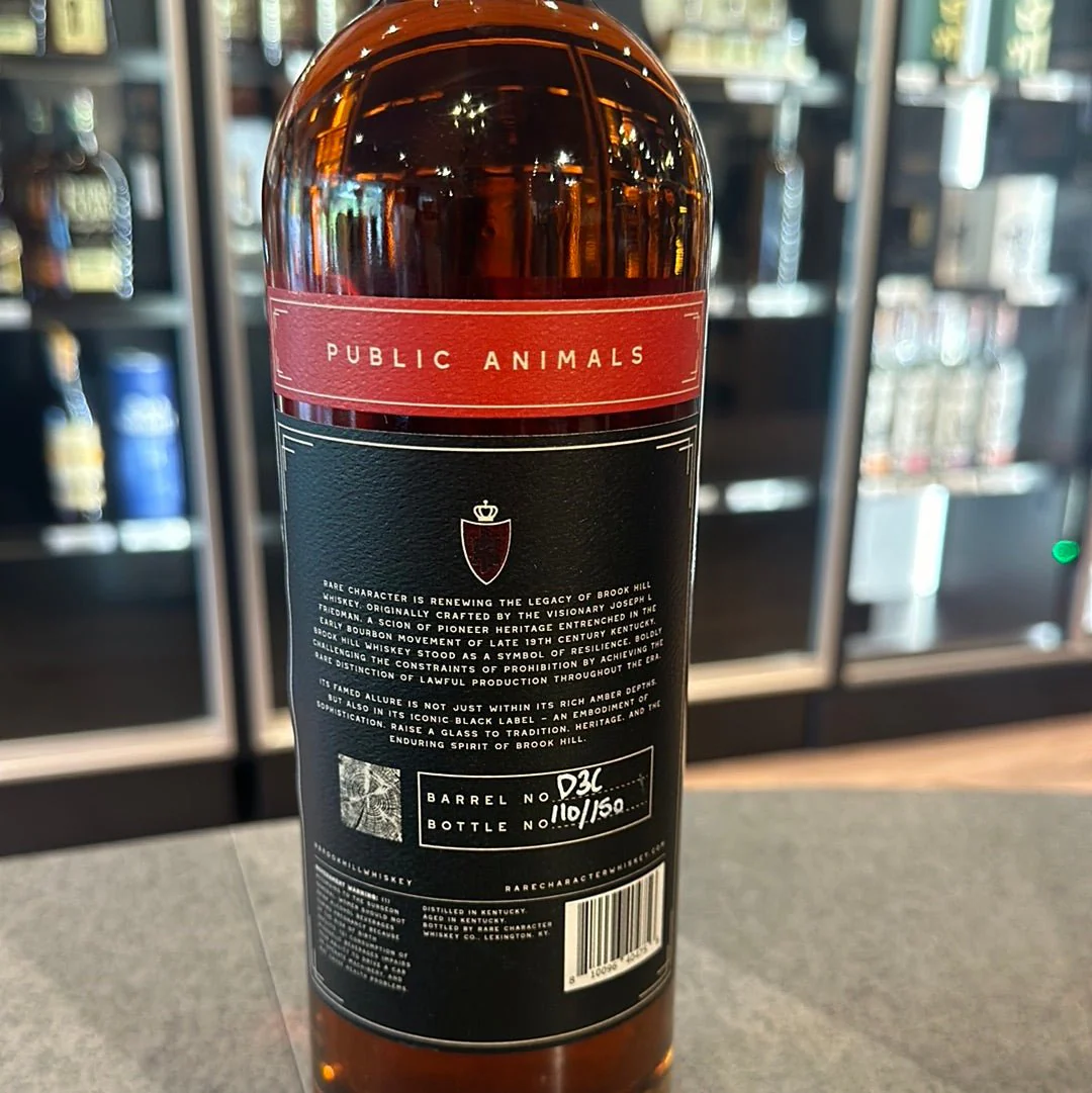 Brook Hill 10 Year Straight Whiskey Strength by Rare Character (126.47 Proof) - Image 2