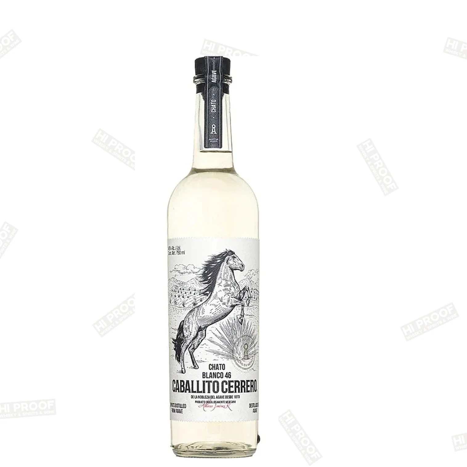 Caballito Cerrero Chato Blanco 46 750 ml