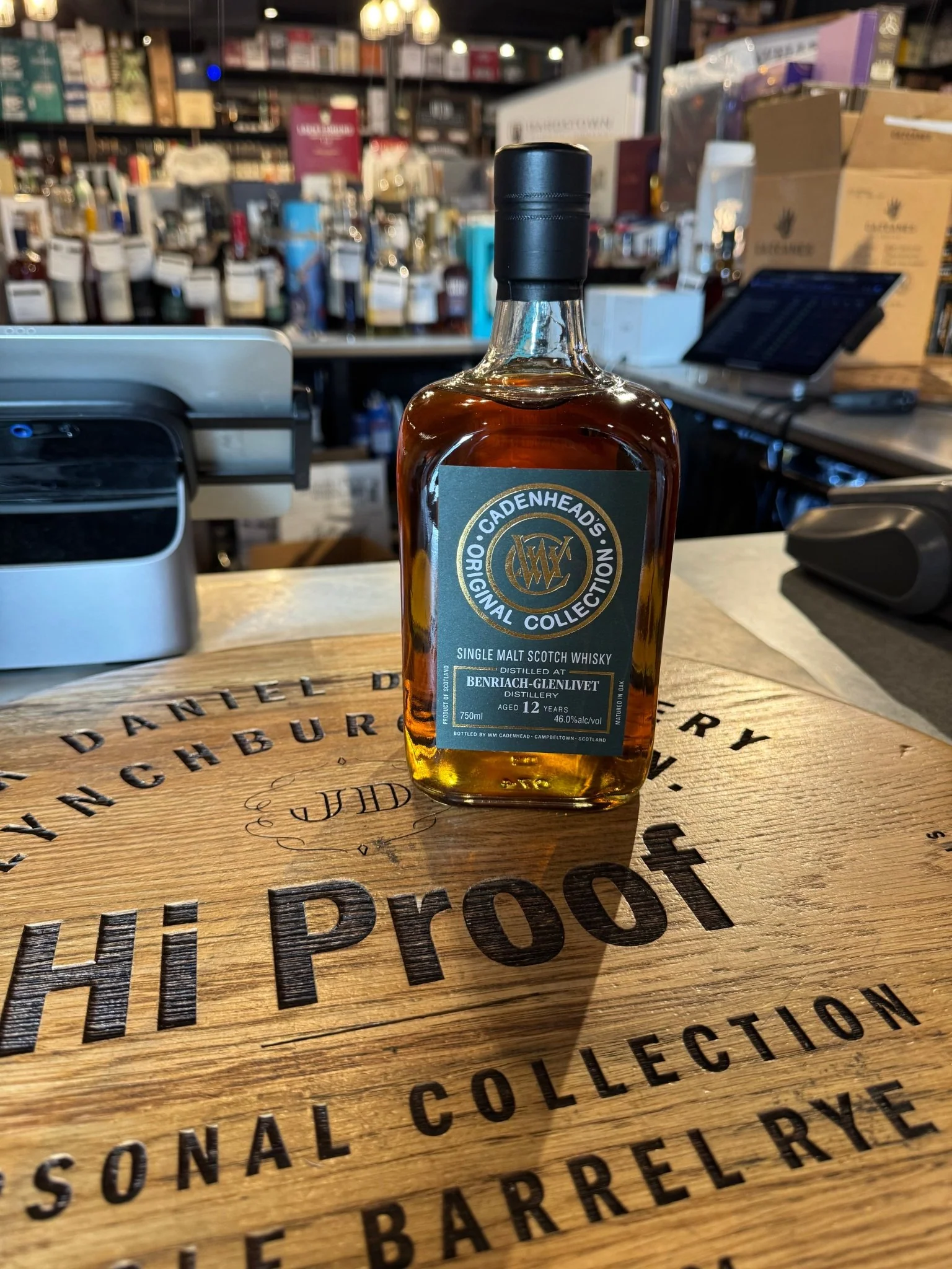 Cadenhead's 2012 Benriach-glenlivet 92 Proof 750ml