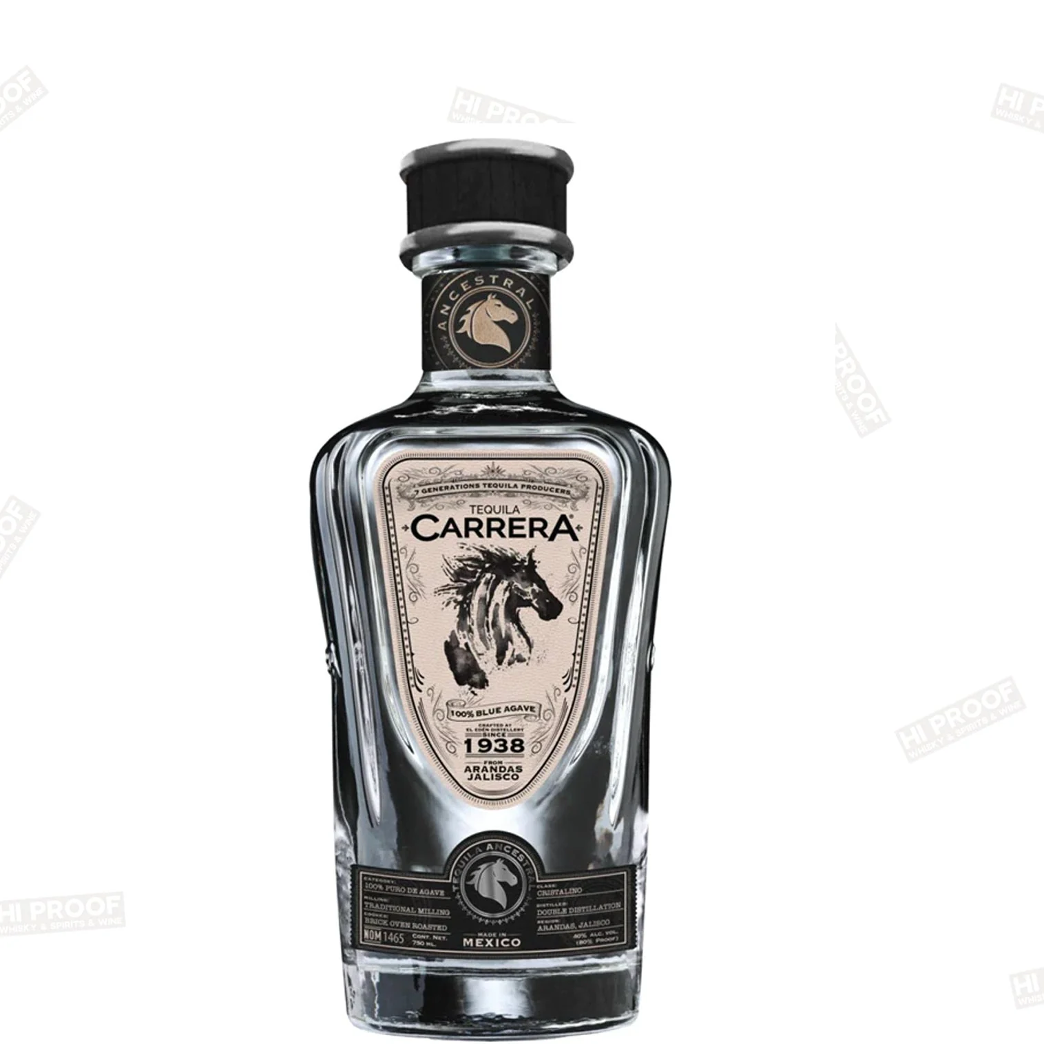 Carrera Tequila Reposado Cristalino 750ml