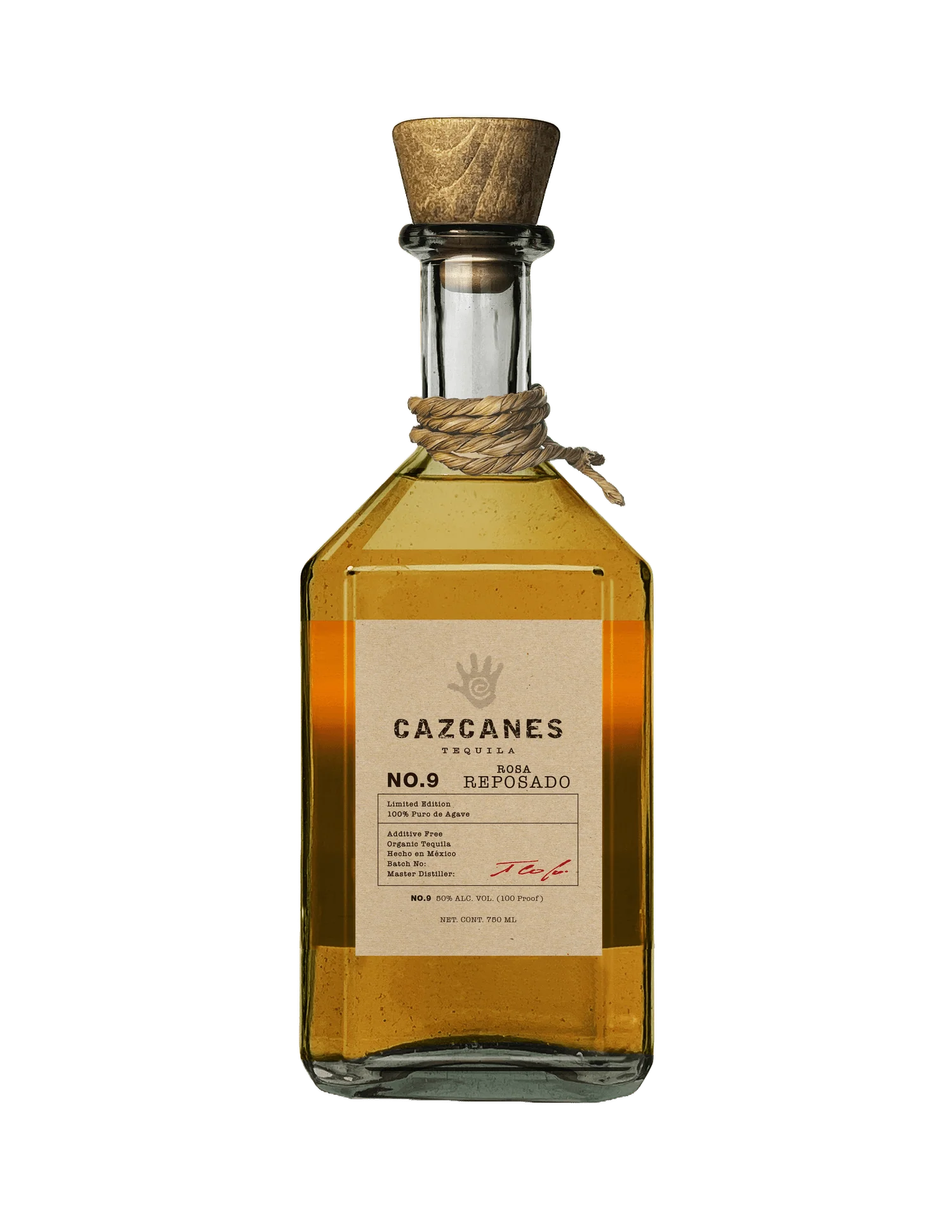 Cazcanes Tequila Rosa Reposado No. 9 100 Proof