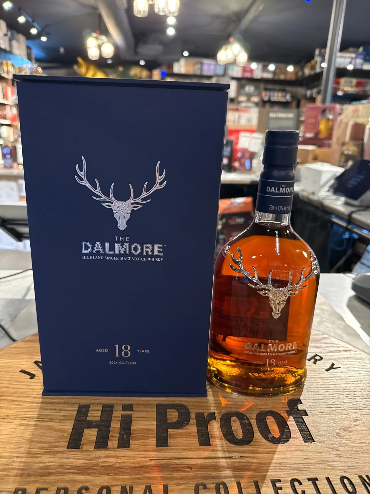 Dalmore 18 Year Old Highland Single Malt Scotch Whisky 750ml 2024 Edition