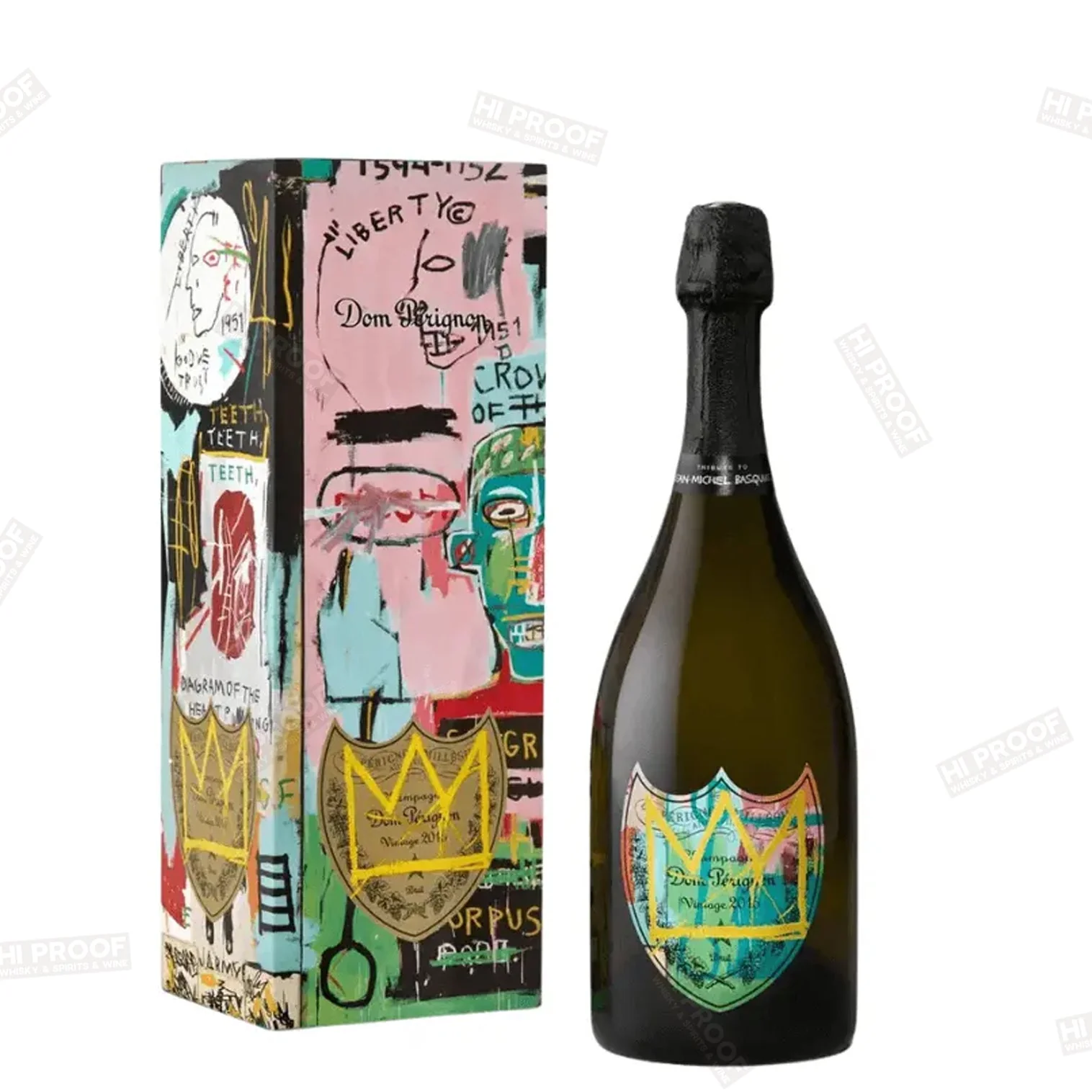 Dom Perignon Vintage 2015 Special Edition Tribute to Jean-michel Basquiat