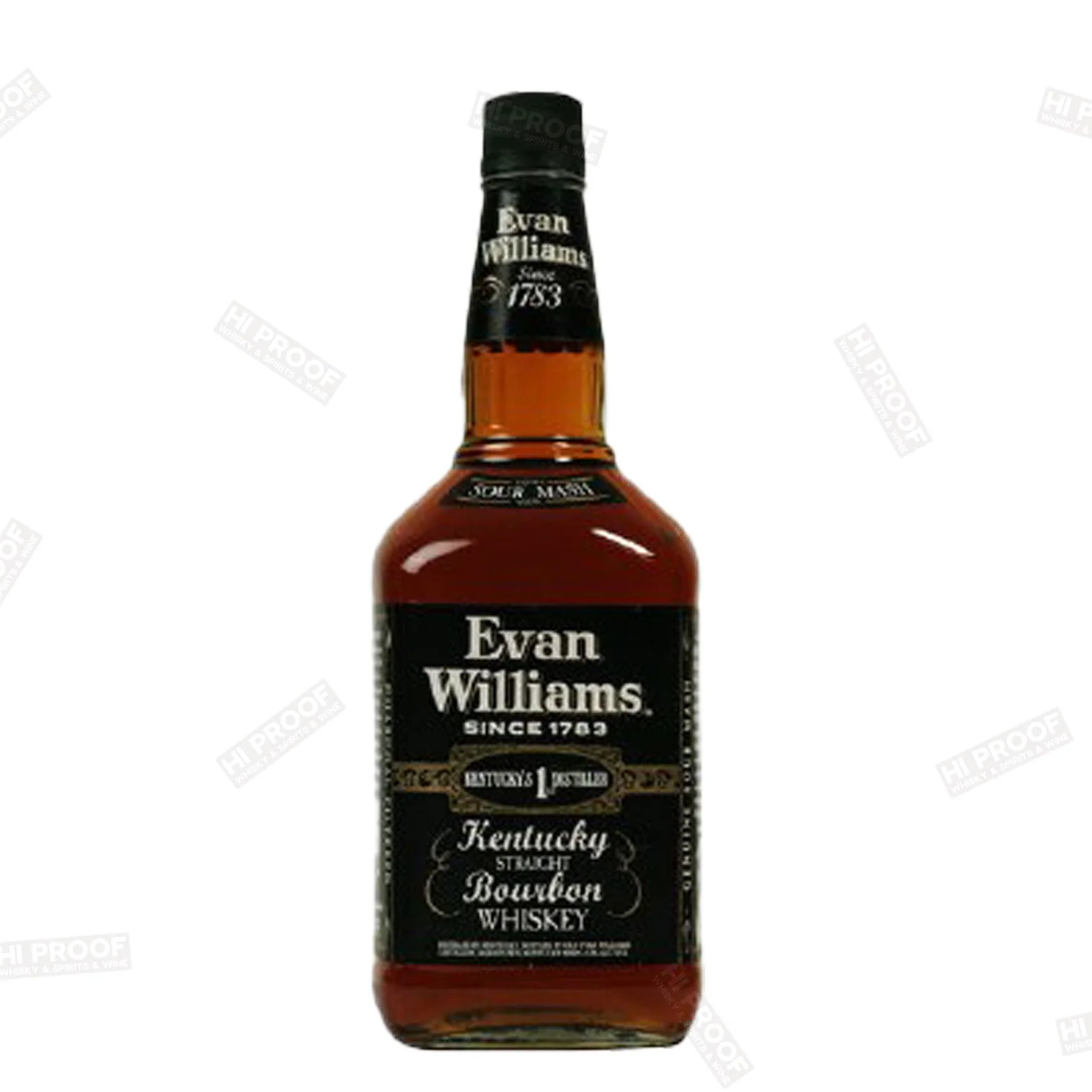 Evan Williams Black Label Bourbon Whiskey 1.75l ( in Store Pick up ONLY)