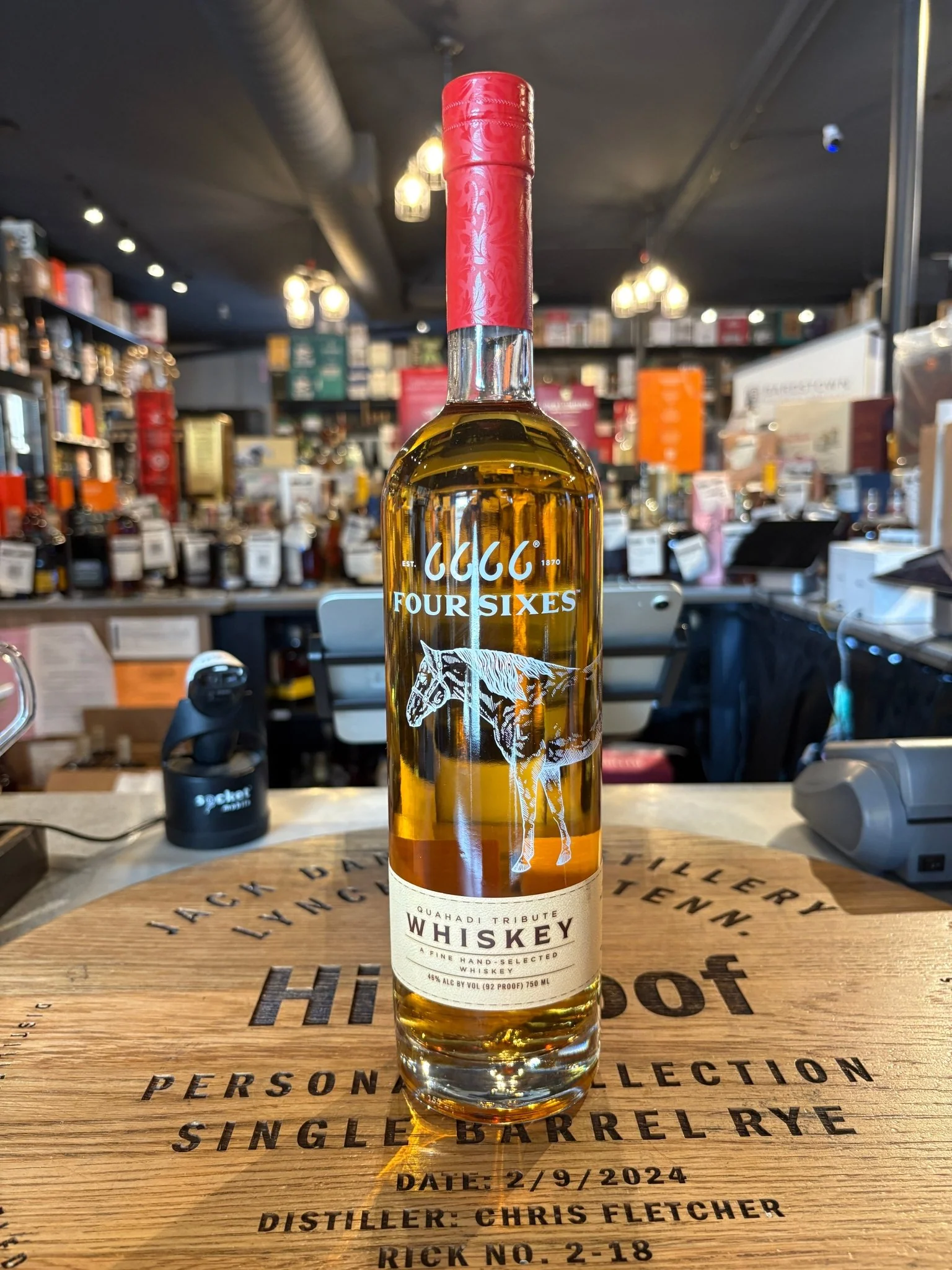 Four Sixes Whiskey 750ml