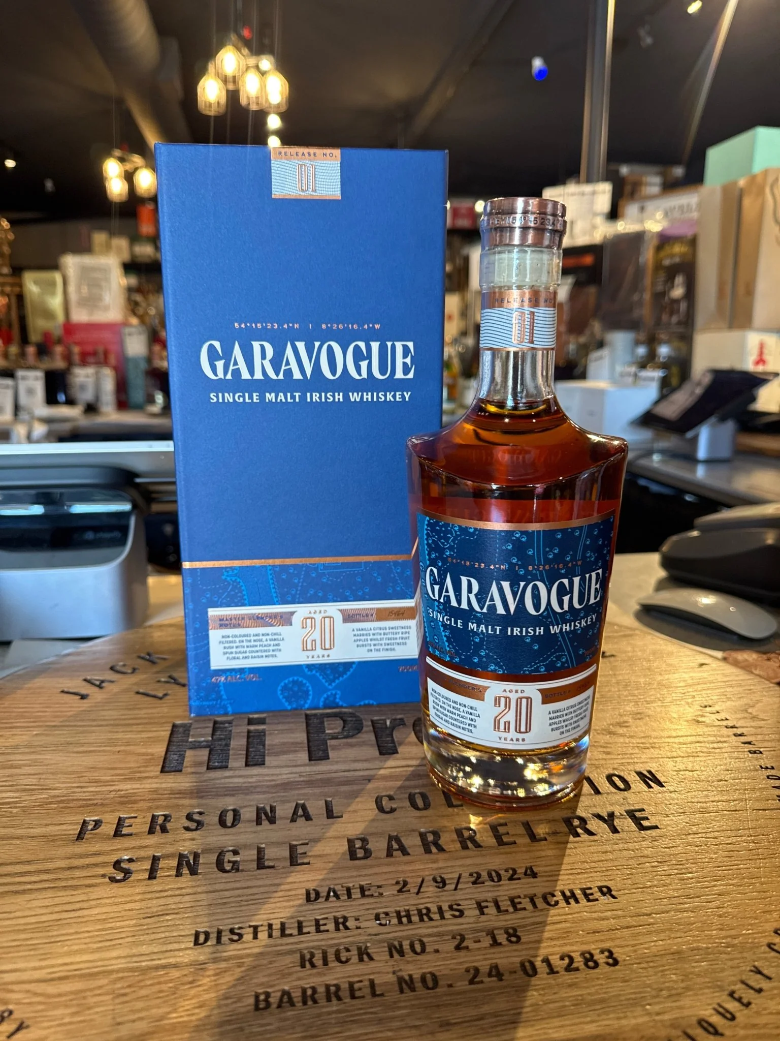 Garavogue 20 Year Old Single Malt Irish Whiskey (700 ml)
