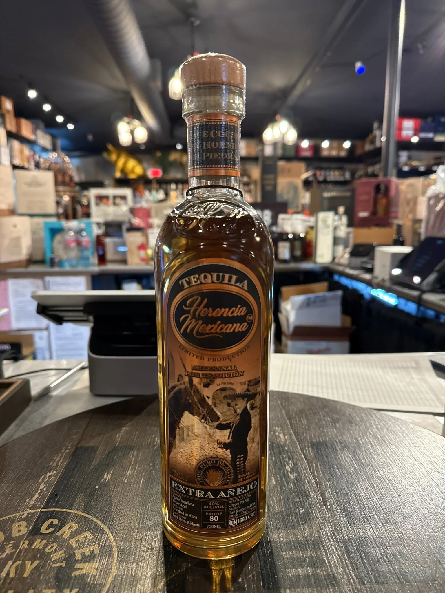 Herencia 100% Agave Extra Anejo Tequila 750ml