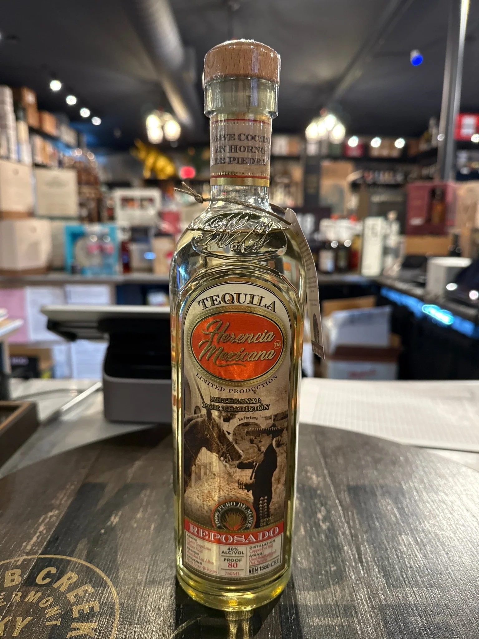 Herencia 100% Agave Reposado Tequila 750ml