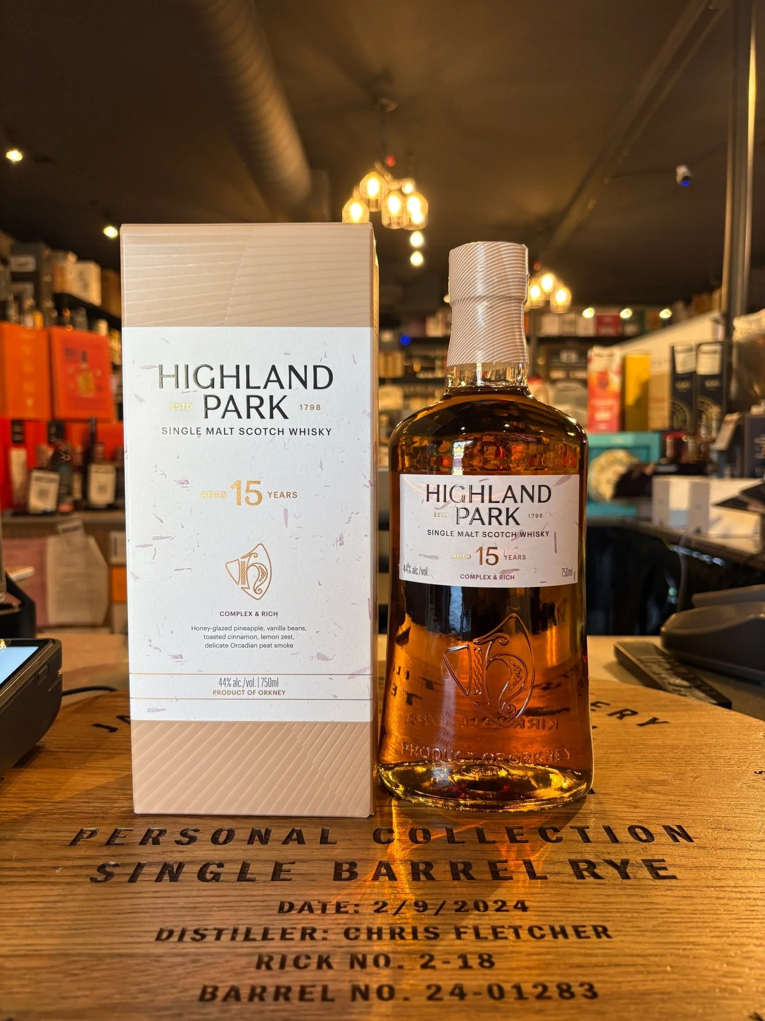 Highland Park 15 Year Old Viking Heart Single Malt Scotch Whisky 750ml