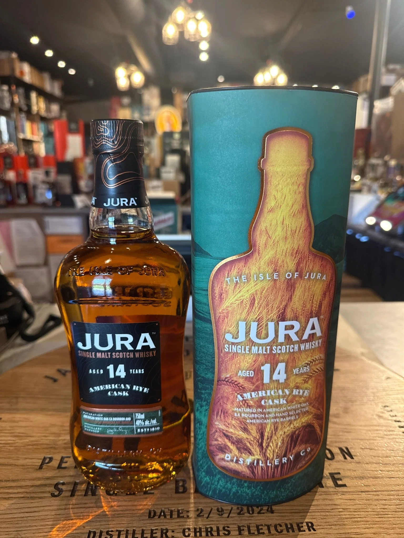 Jura 14 Year American Rye Cask Scotch Whisky 750ml
