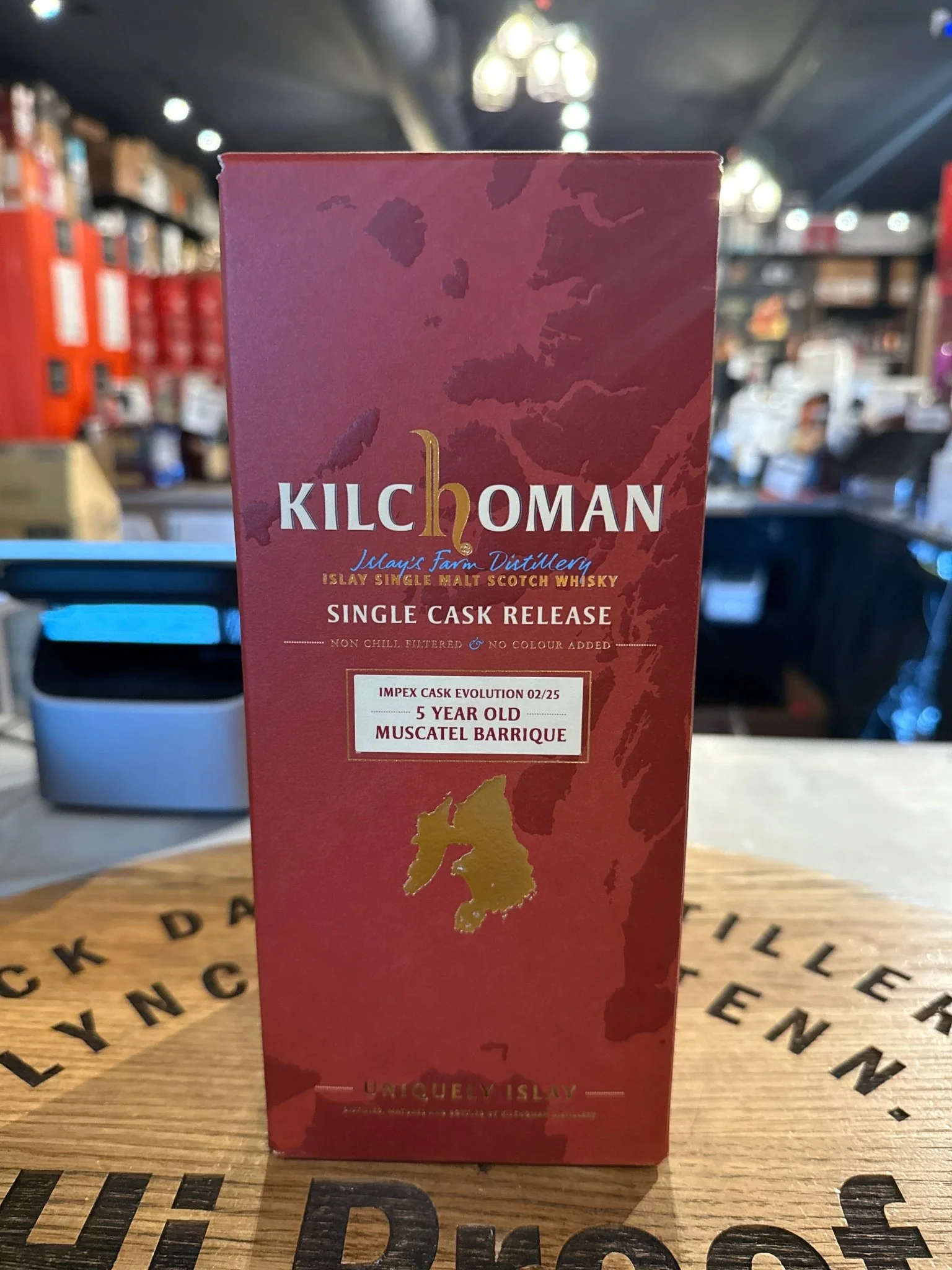 Kilchoman Impex Cask Evolution 02/2025 5 Year Muscatel Barrique Cask Scotch Whisky 700ml