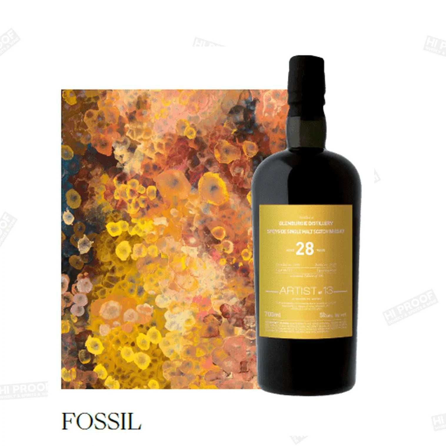 LA Maison & Velier Artist Series 'glenburgie 28 Year 1995' Single Malt Scotch Whisky