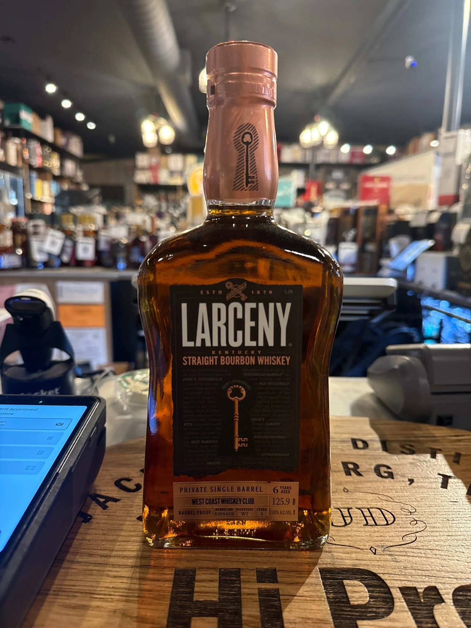 Larceny Private Barrel 125.9 Proof 750ml