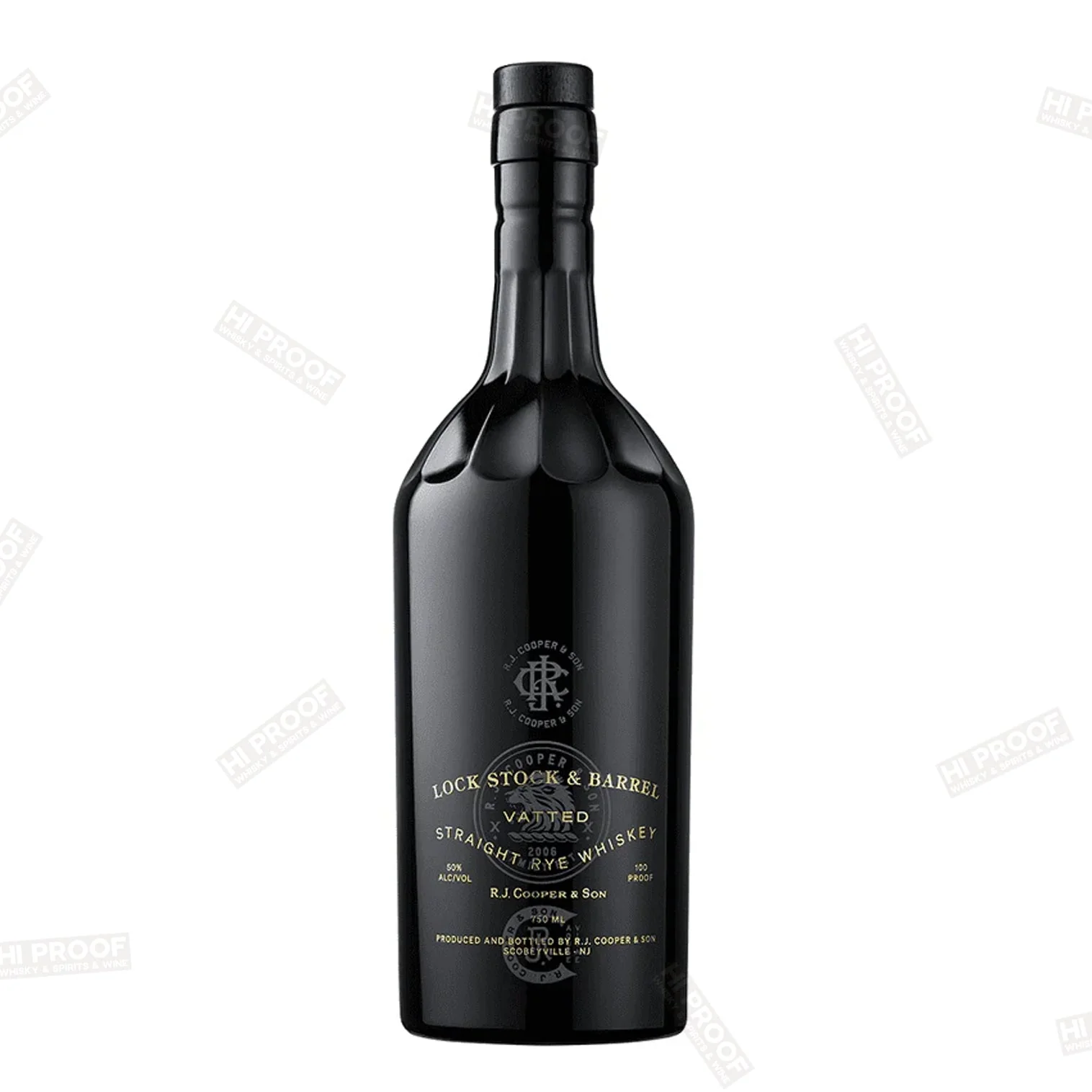 Lock Stock & Barrel Vatted Straight Rye Whiskey 750ml