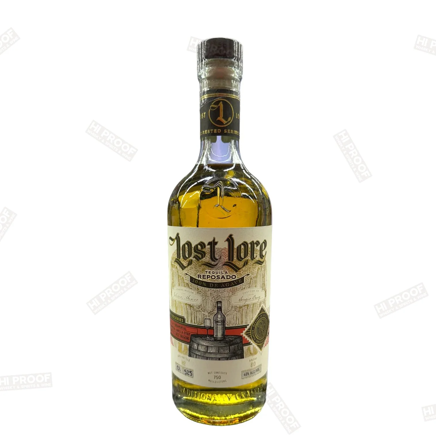 Lost Lore Logic Rested Series Reposado Tequila 750 ml