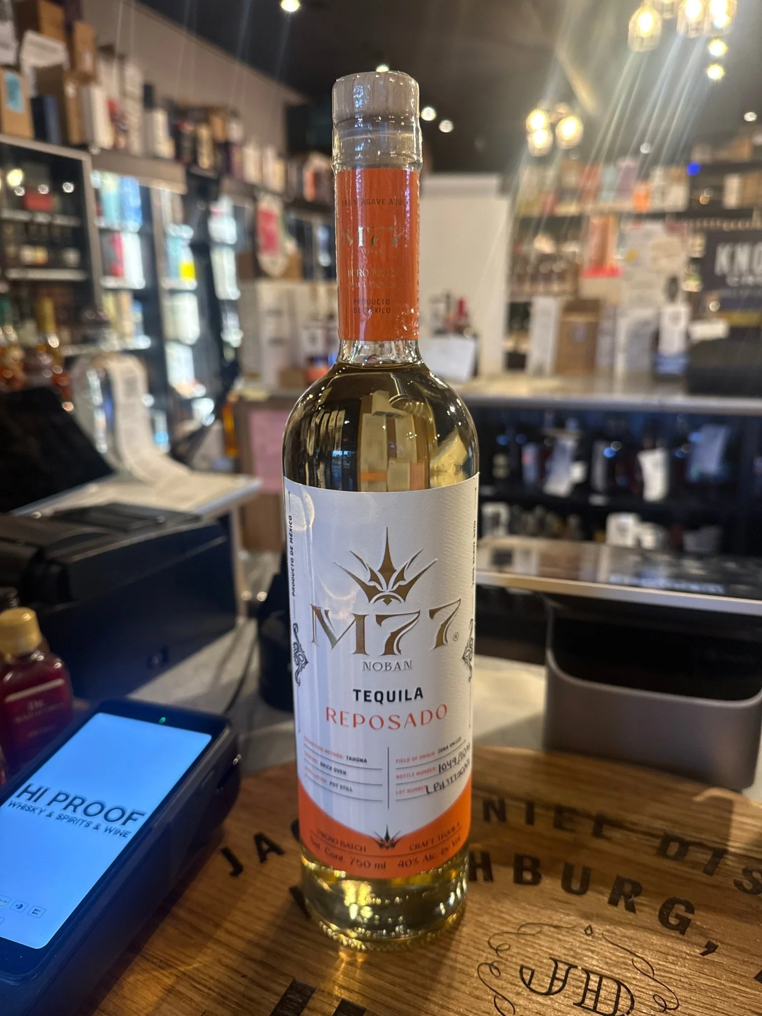 M77 Noban Tahona Reposado Tequila Batch 2 80 Proof 750ml