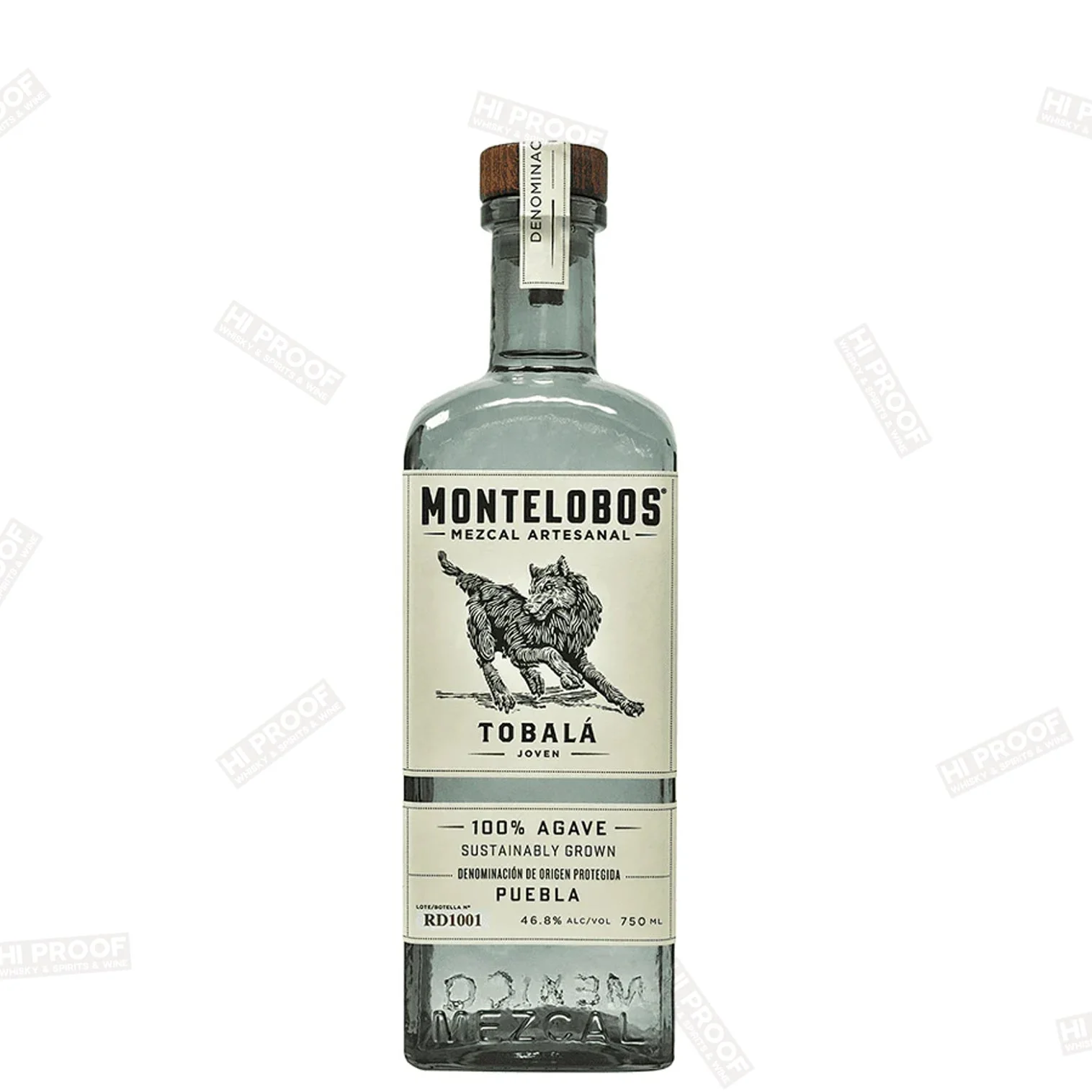 Montelobos Mezcal Tobala 93.6 Proof 750ml