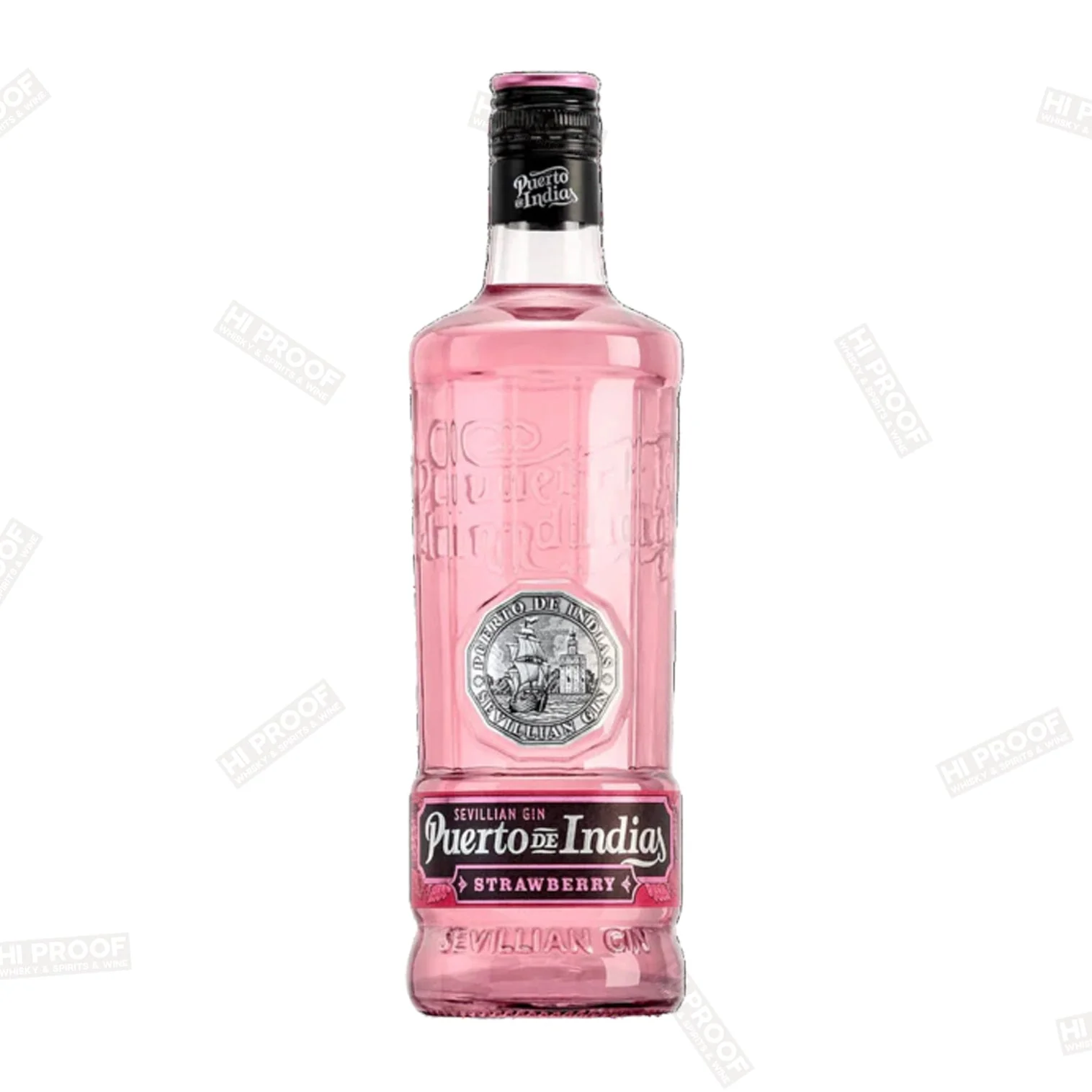 Puerto De Indias Sevillian Premium Gin Strawberry Spain 750ml