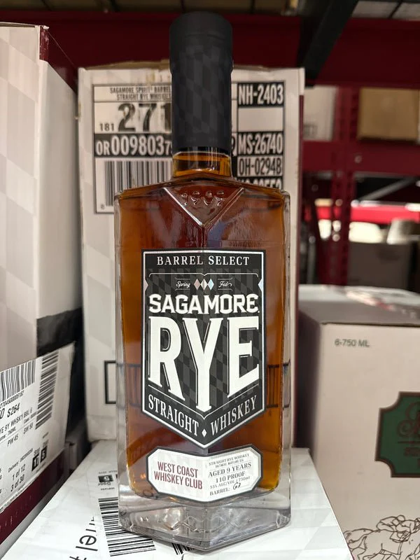 Sagamore Rye Whiskey 9 Year Barrel #63 750ml