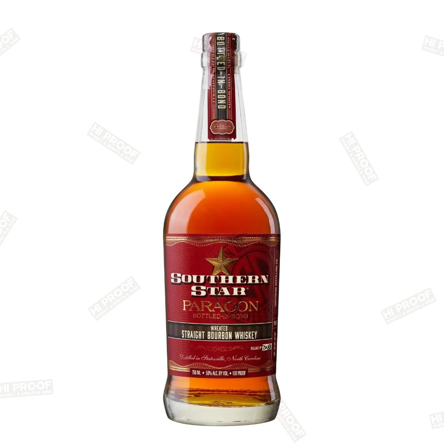 Southern Star Paragon Bottled-in-bond Wheated Straight Bourbon Whiskey 750ml