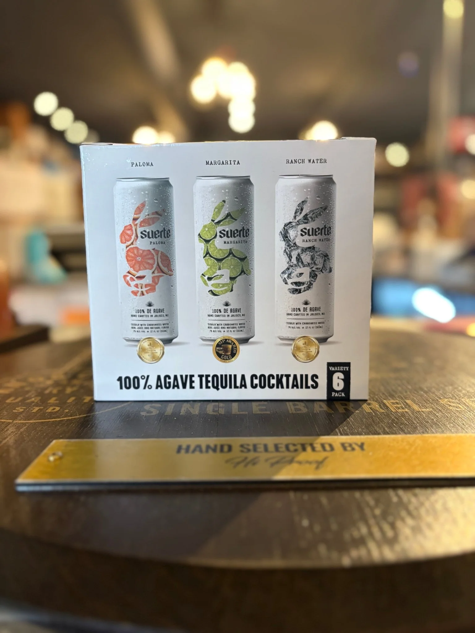 Suerte Rtd Variety Pack Can 12oz-4pk