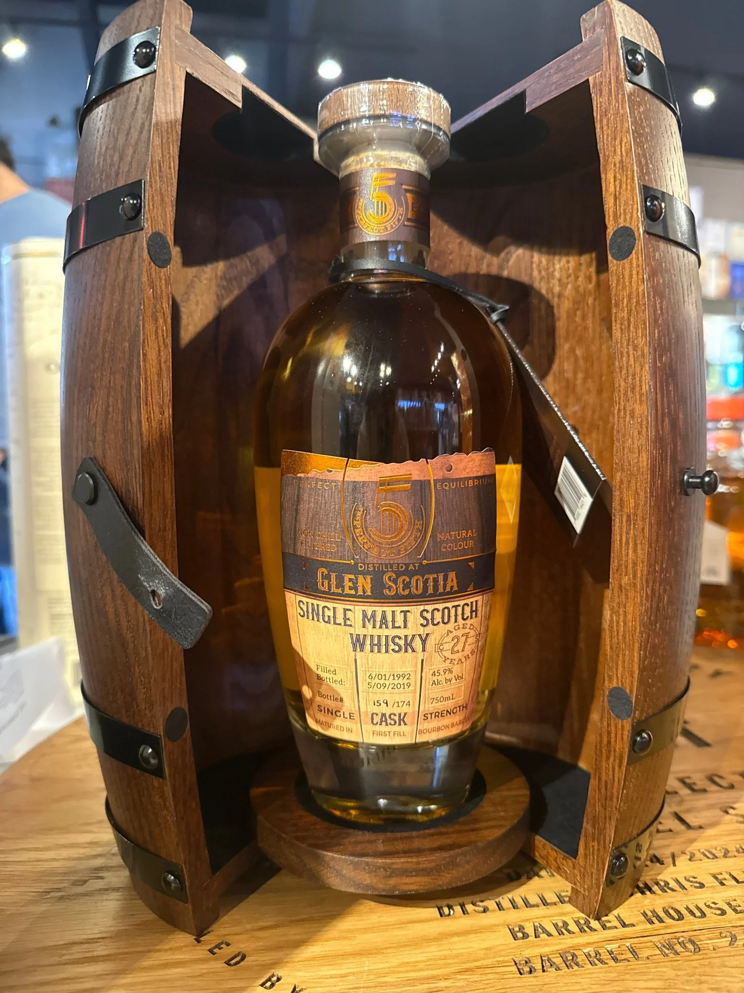 The Perfect Fifth Glen Scotia 27 Year Single Malt Scotch Whisky 750ml