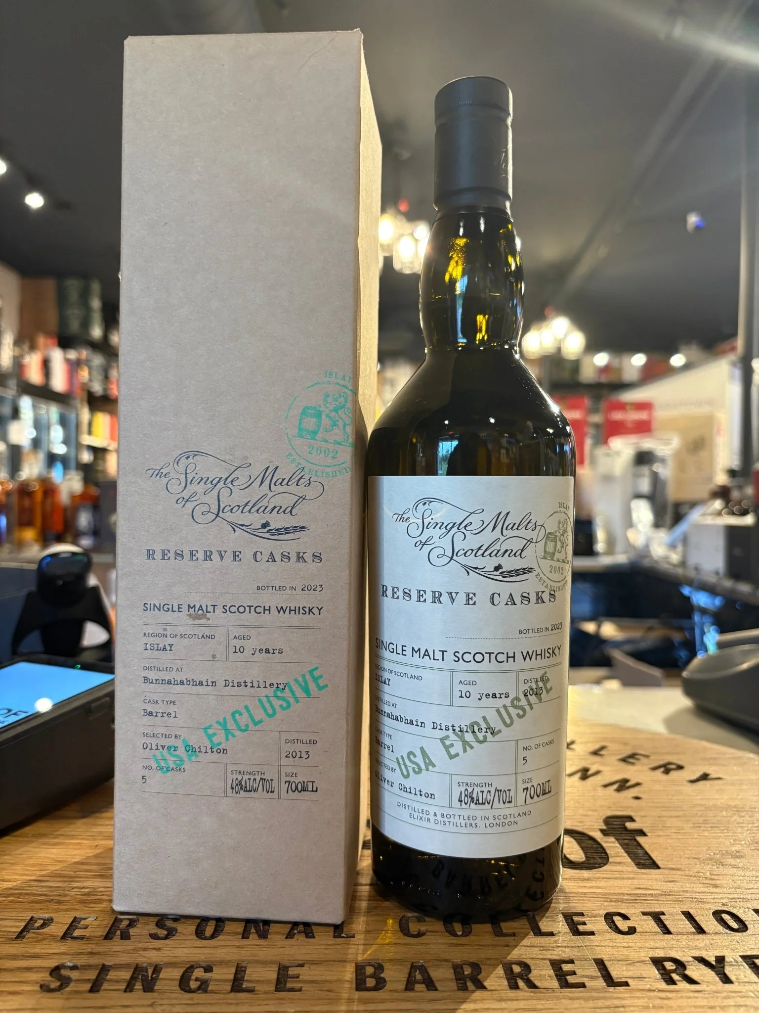 The Single Malts of Scotland - Reserve Casks Bunnahabhaln 10 Year 48% Alc 700ml