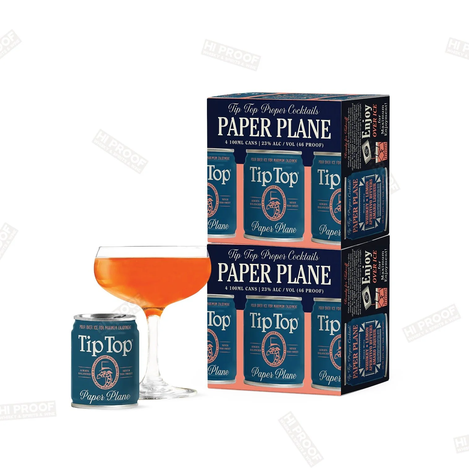 Tip Top Paper Plane 100ml X 4can