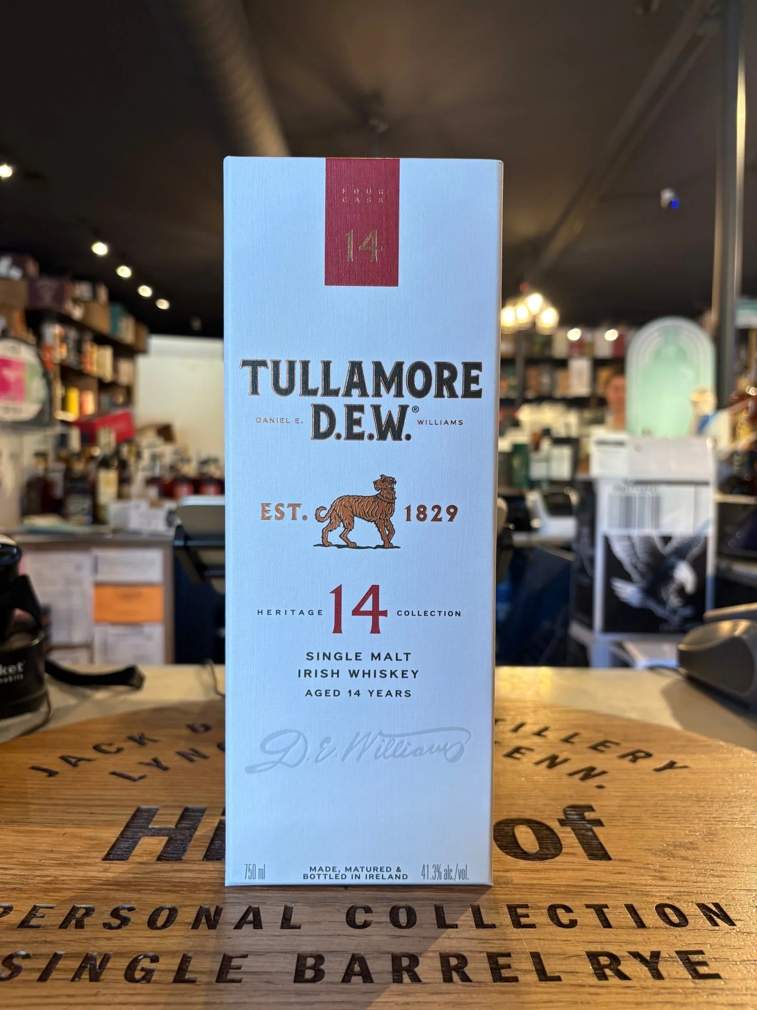 Tullamore Dew 14 Year Old Single Malt Irish Whiskey (750ml)