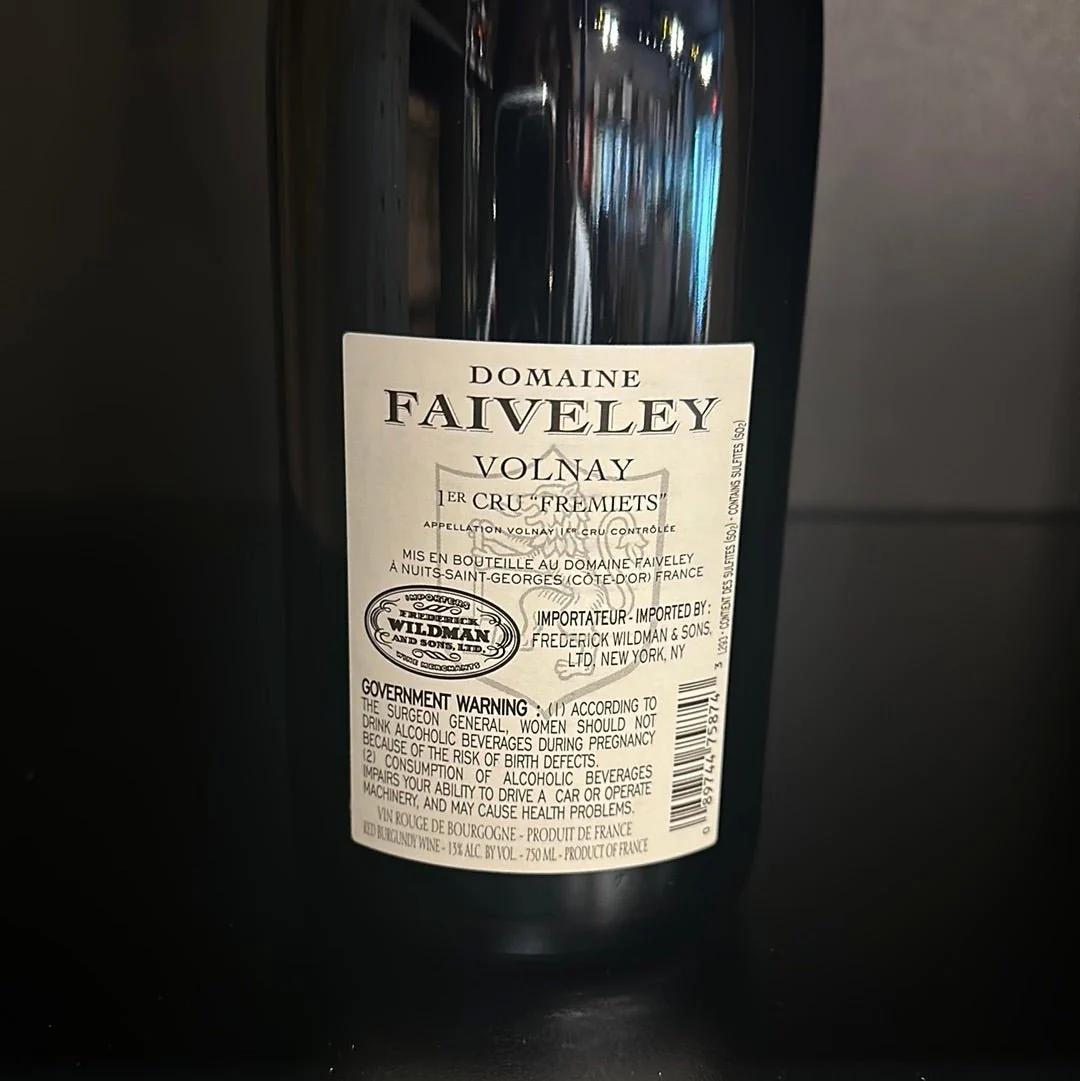 Faiveley Volnay Fremiets Premier Cru 2020 - Image 2
