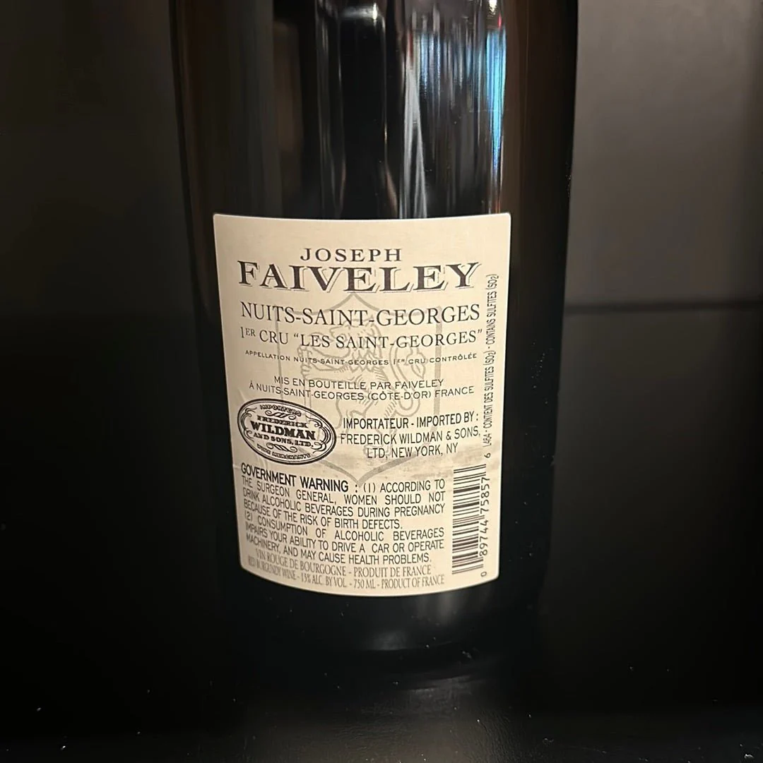 2020 Joseph Faiveley Nuits-st-georges Premier Cru Les St-georges - Image 2
