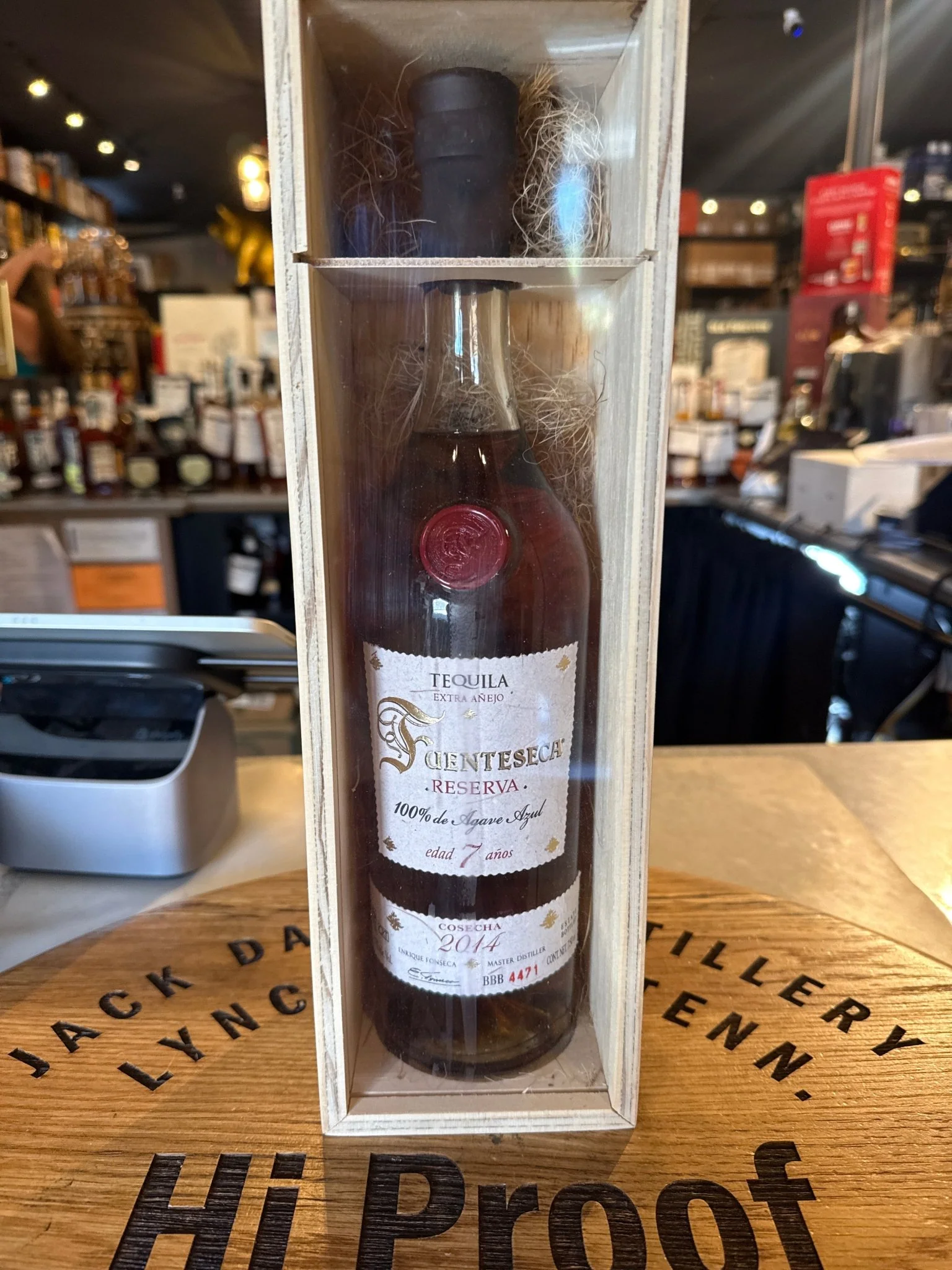 2014 Fuenteseca Reserva Extra Anejo 7year