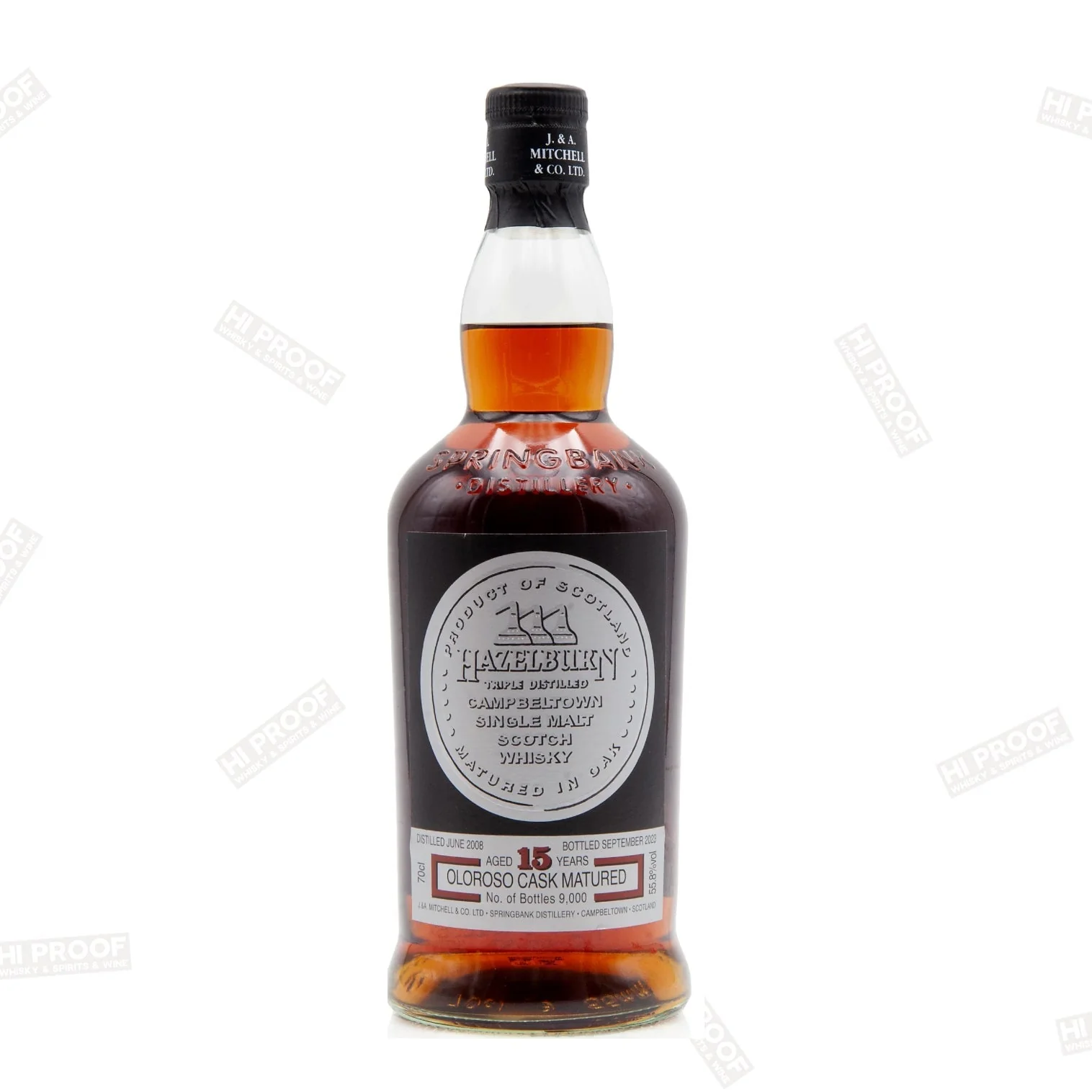 Hazelburn 15 Year Old Oloroso Cask 54.2