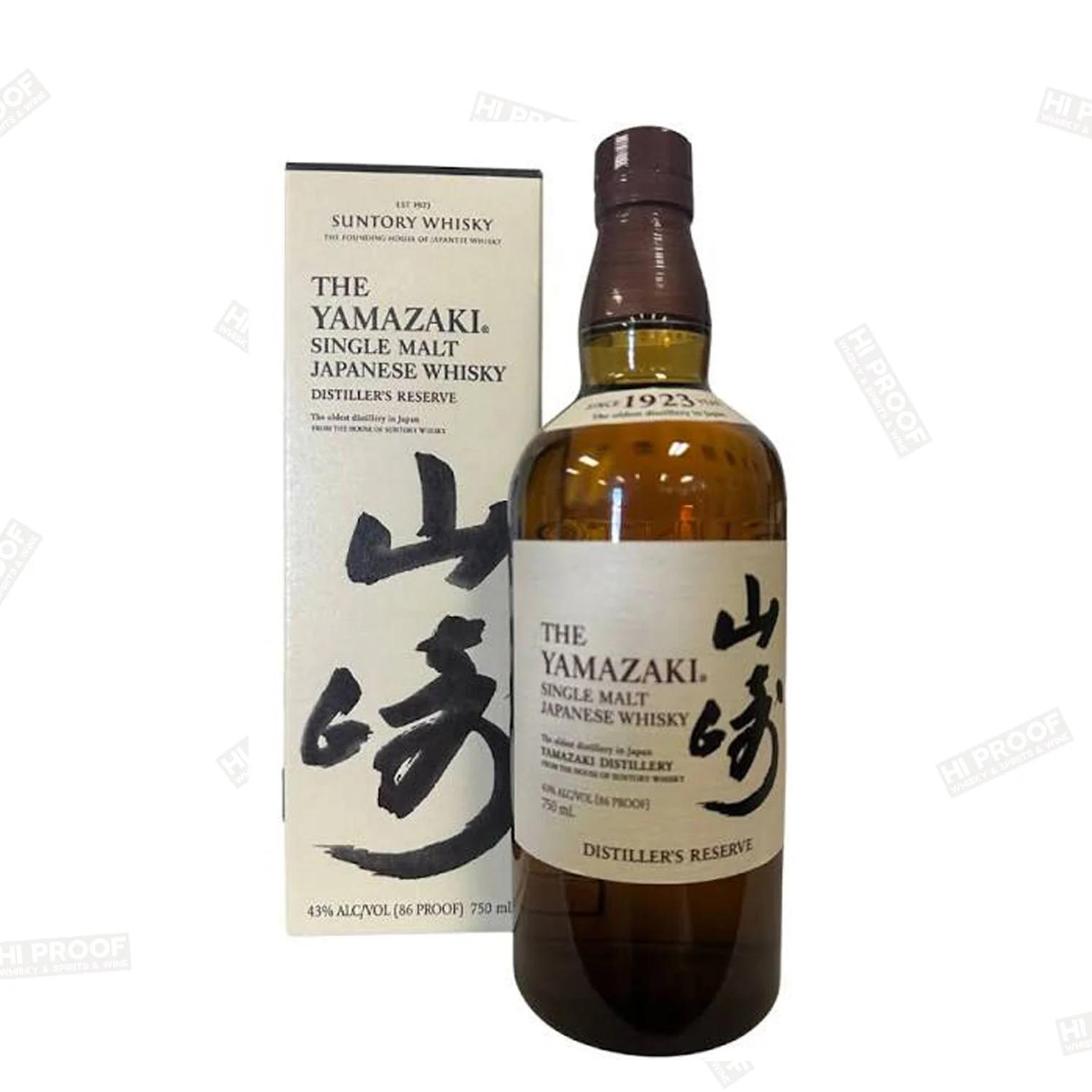 Suntory The Yamazaki Distiller's Reserve Single Malt Japanese Whisky 750 ml