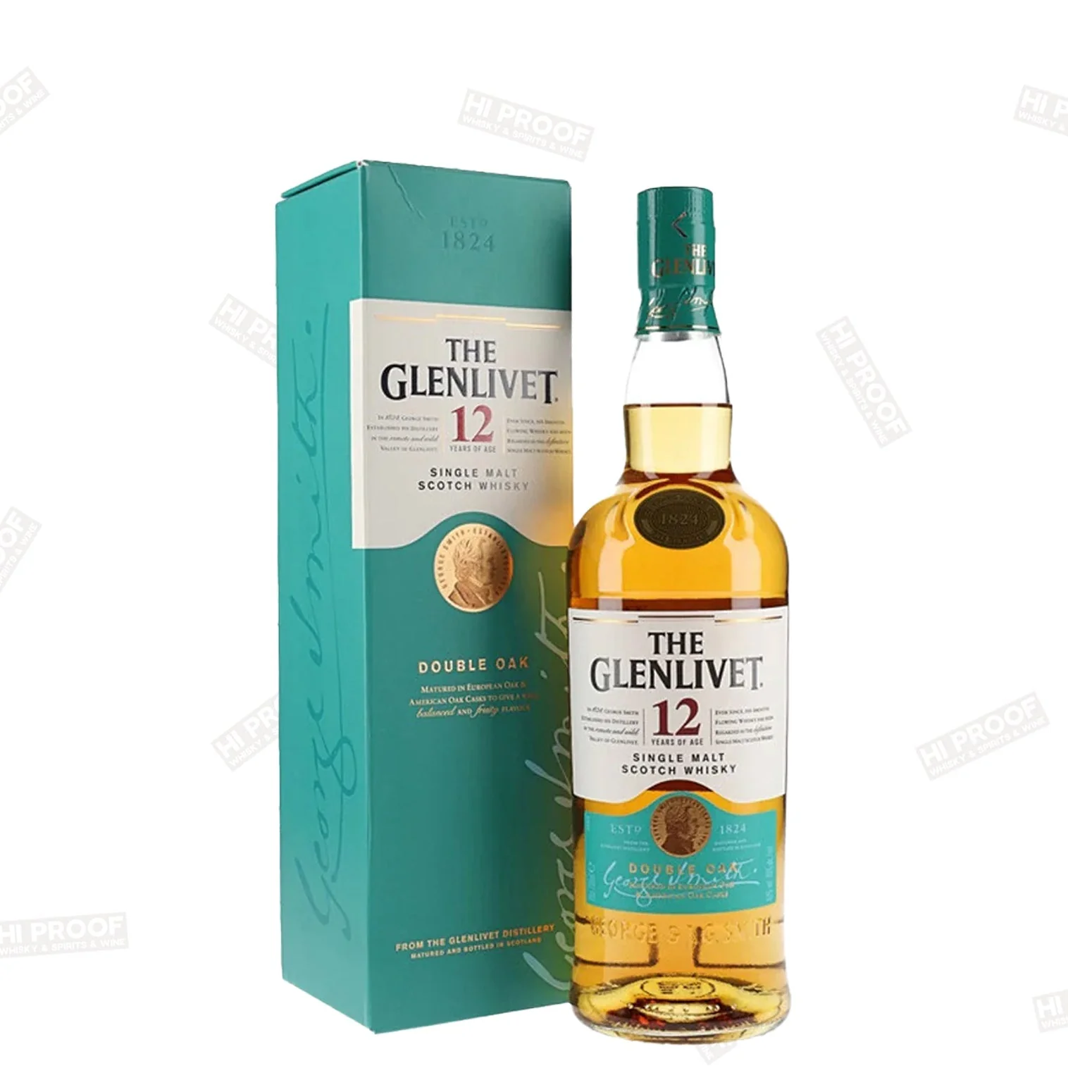 The Glenlivet 12year Single Malt Scotch Whisky - 750ml Bottle