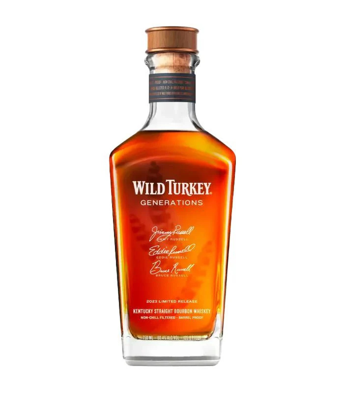 Wild Turkey Generations Kentucky Straight Bourbon Whiskey 2023 750ml