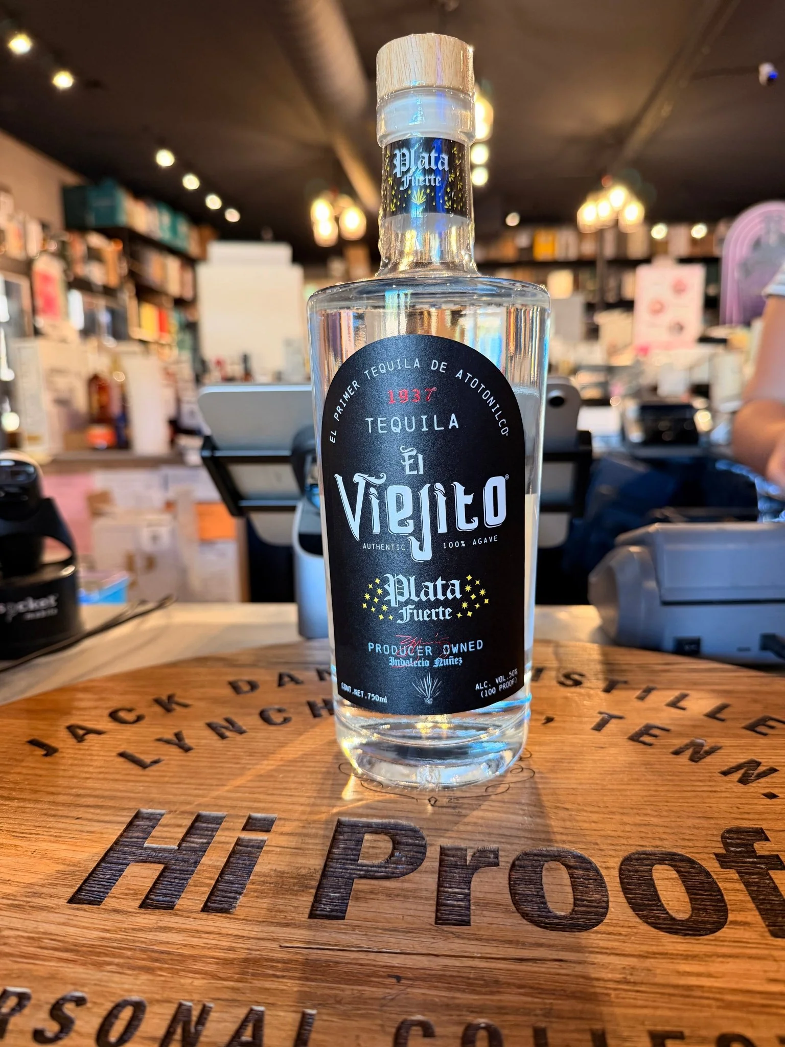El Viejito Plata Tequila 100 Proof 750ml
