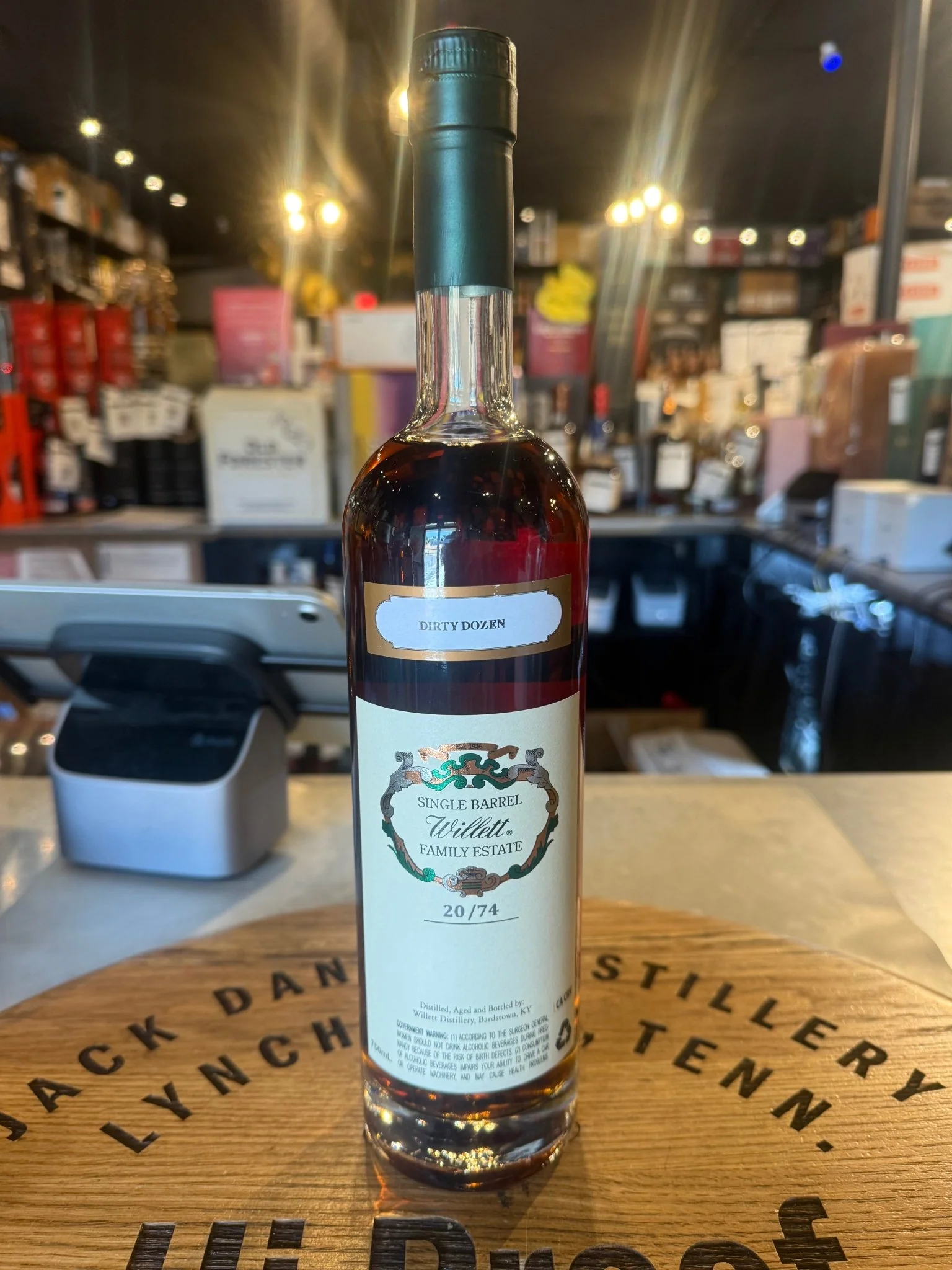 Willett Family Estate Rye 12 Year "dirty Dozen" Barrel #2520 119.2 Proof 750ml - Image 2