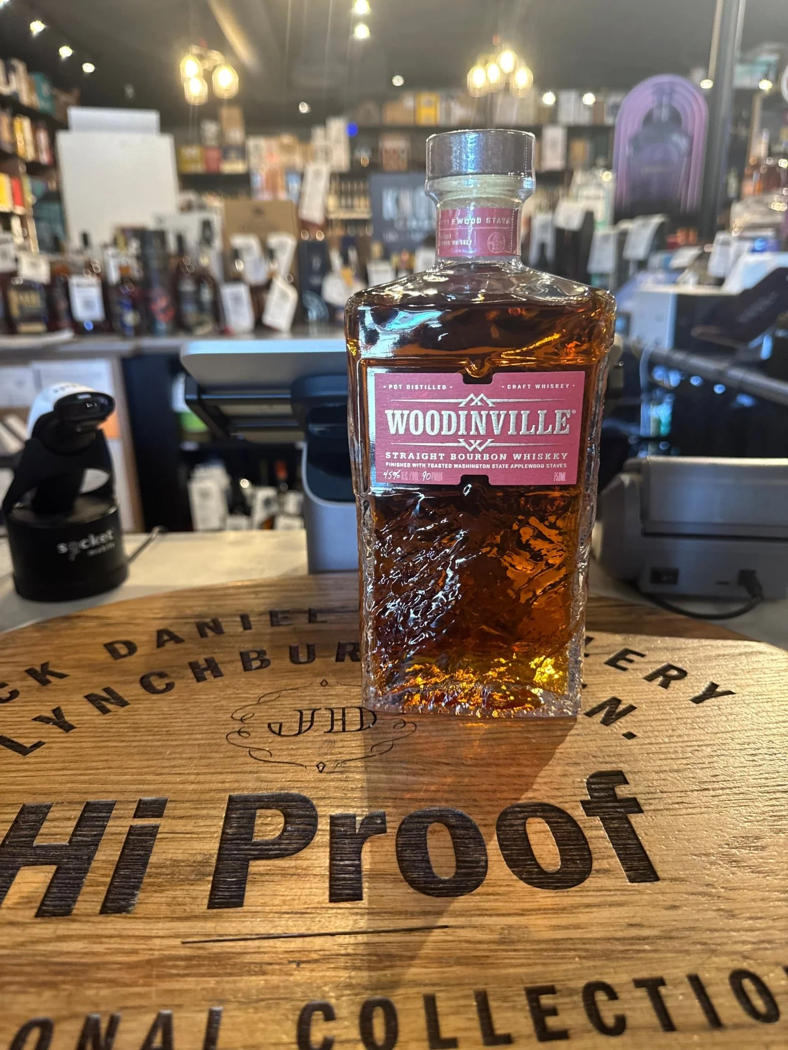 Woodinville Applewood Straight Bourbon Whisky 90 Proof 750ml