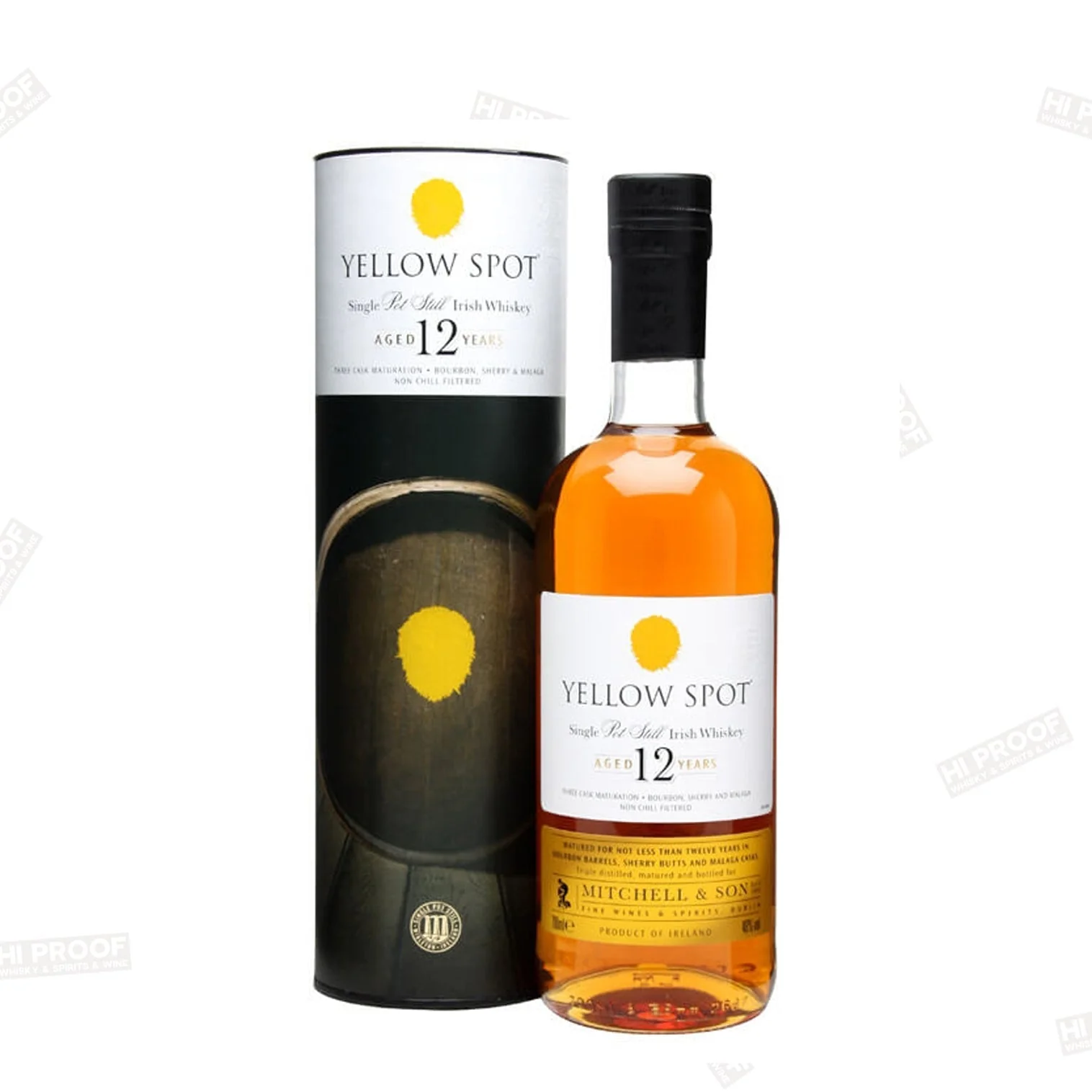 Yellow Spot Single Pot Still Irish Whisky 12 Year Old 750ml